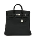 Hermès HAC 40 Black Togo Palladium Hardware