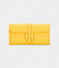 Hermès Jige 29 Yellow Clutch Bag