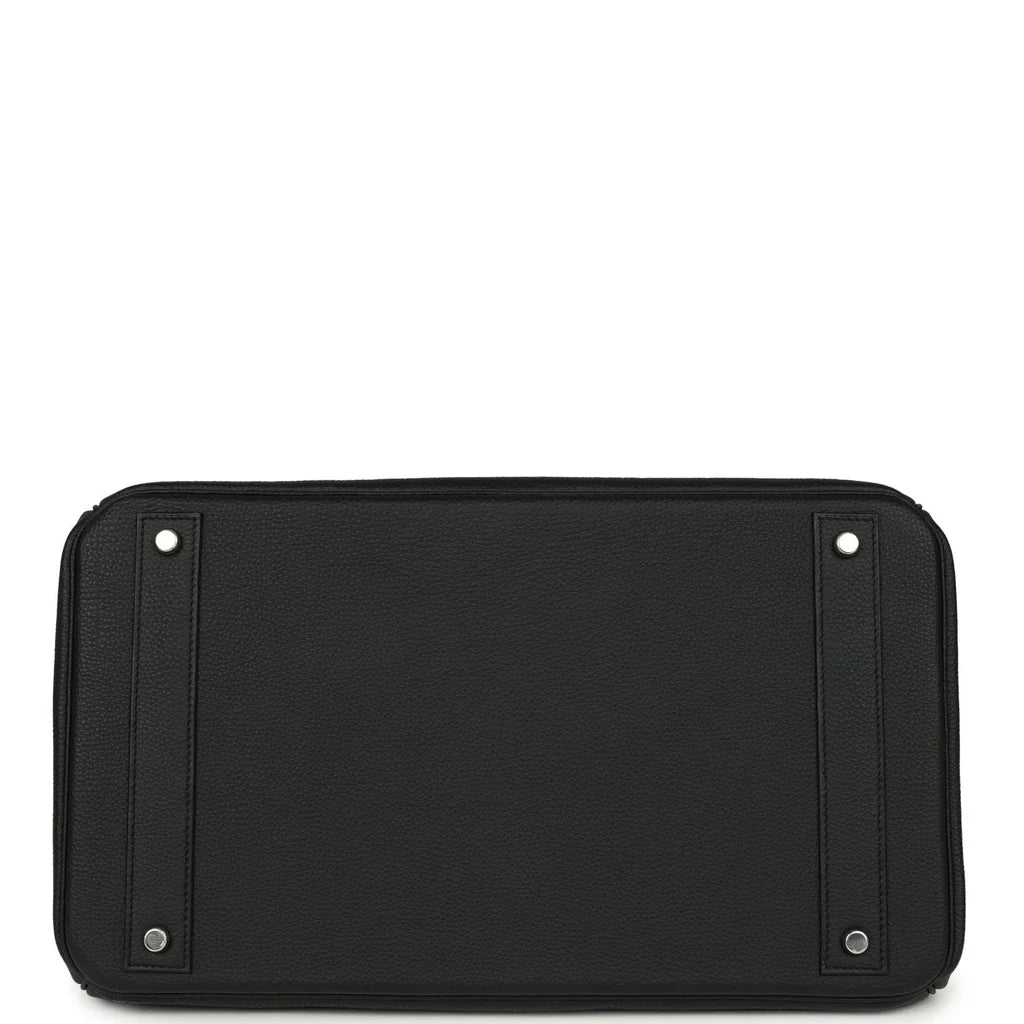 Hermès HAC 40 Black Togo Palladium Hardware