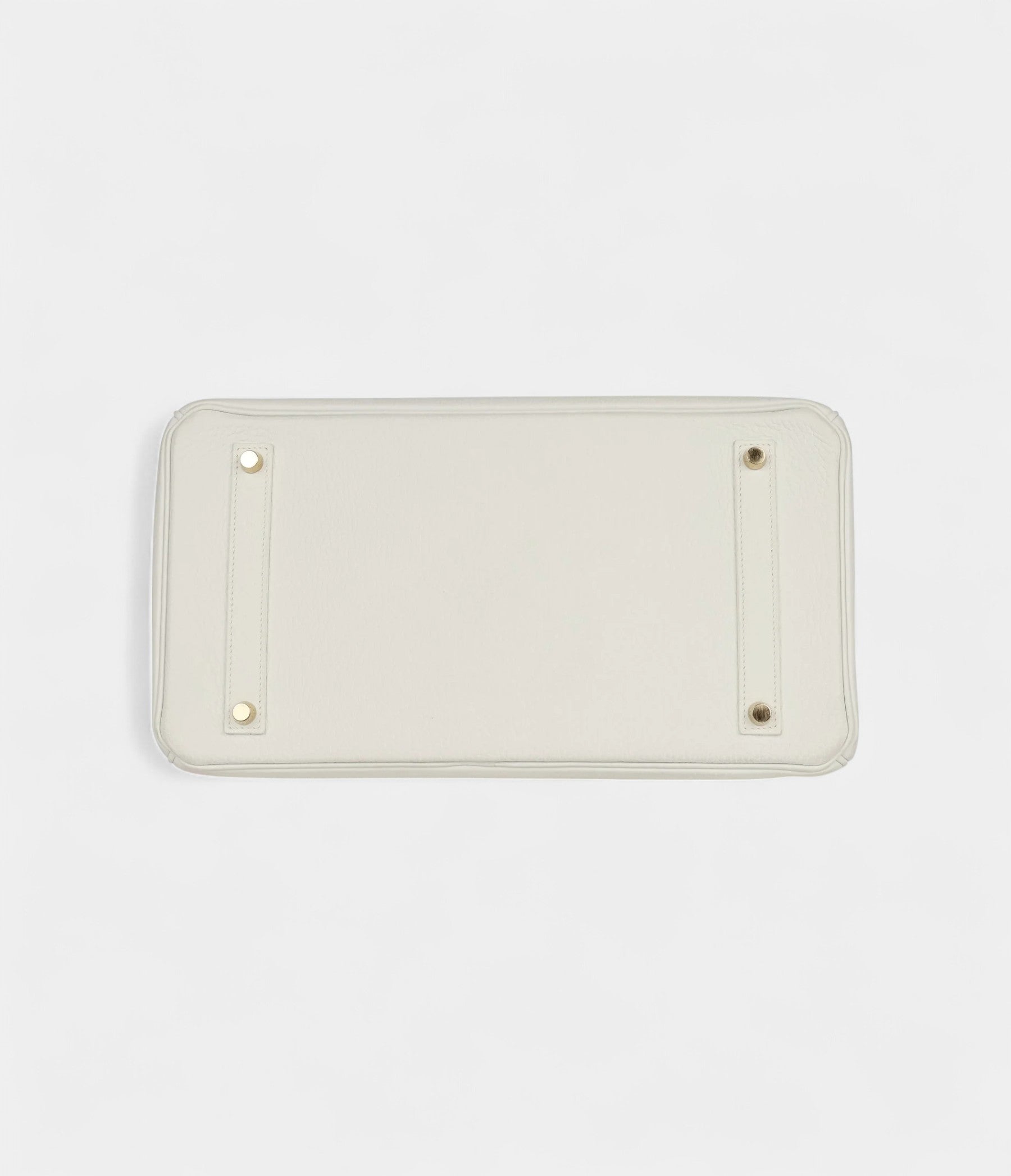 Hermès Birkin 35 White Clemence Gold Hardware