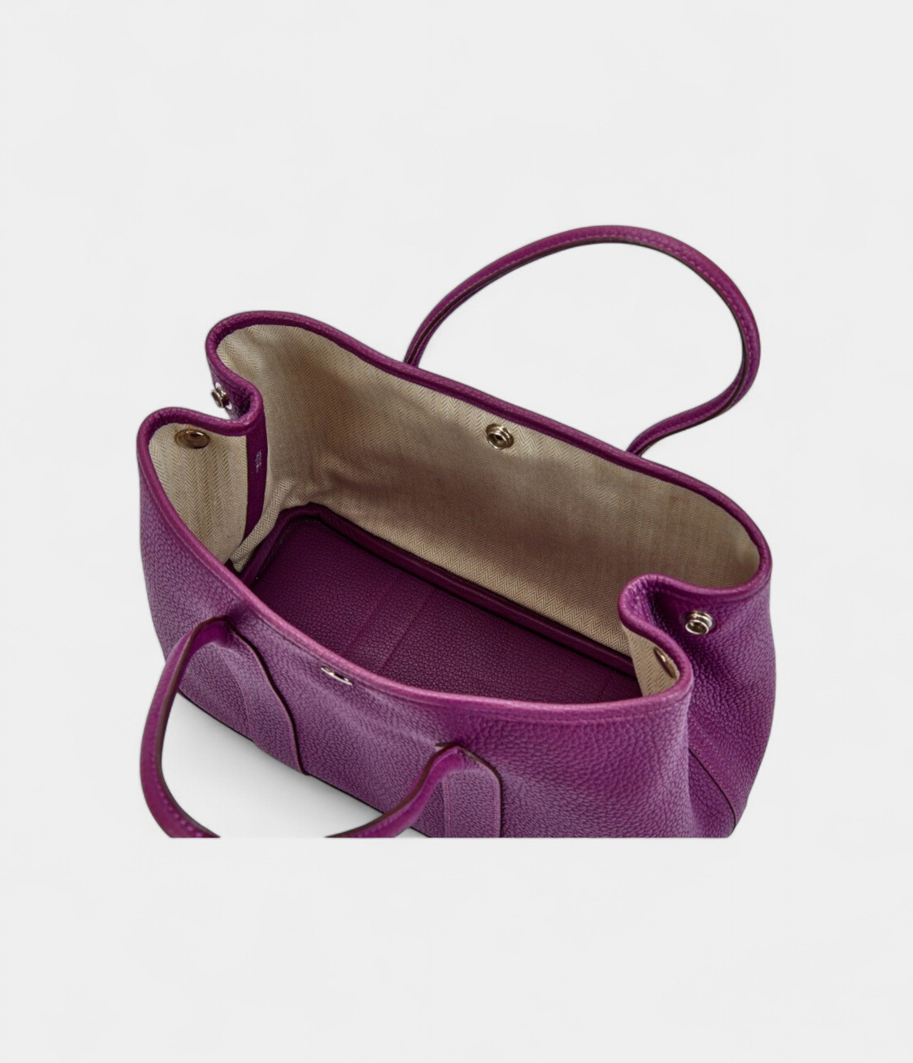 Hermès Anemone Negonda Garden Party 30 Palladium Hardware