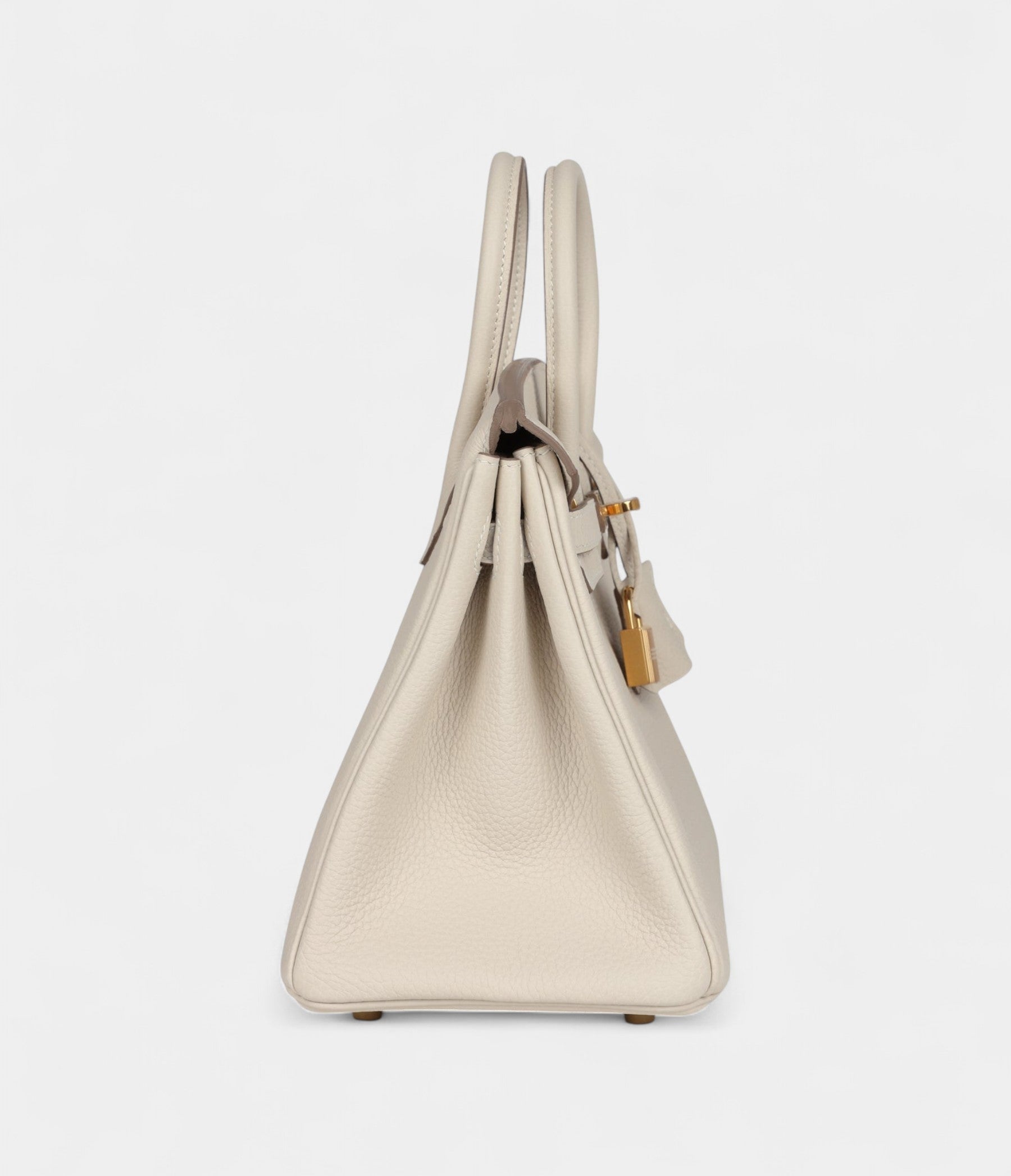 Hermès Birkin 25 Craie Togo Gold Hardware