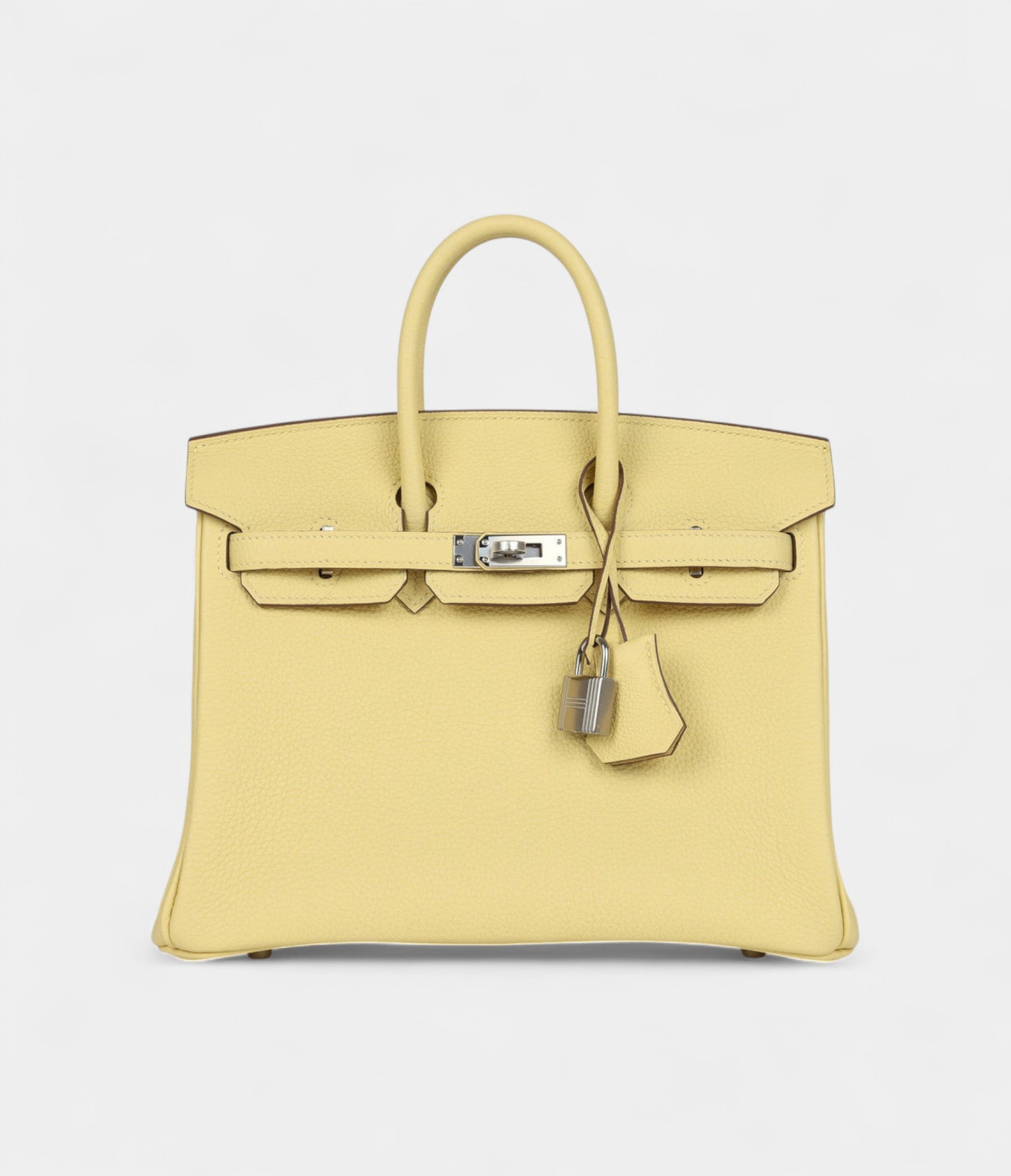 Hermès Birkin 25 Jaune Poussin Togo Palladium Hardware