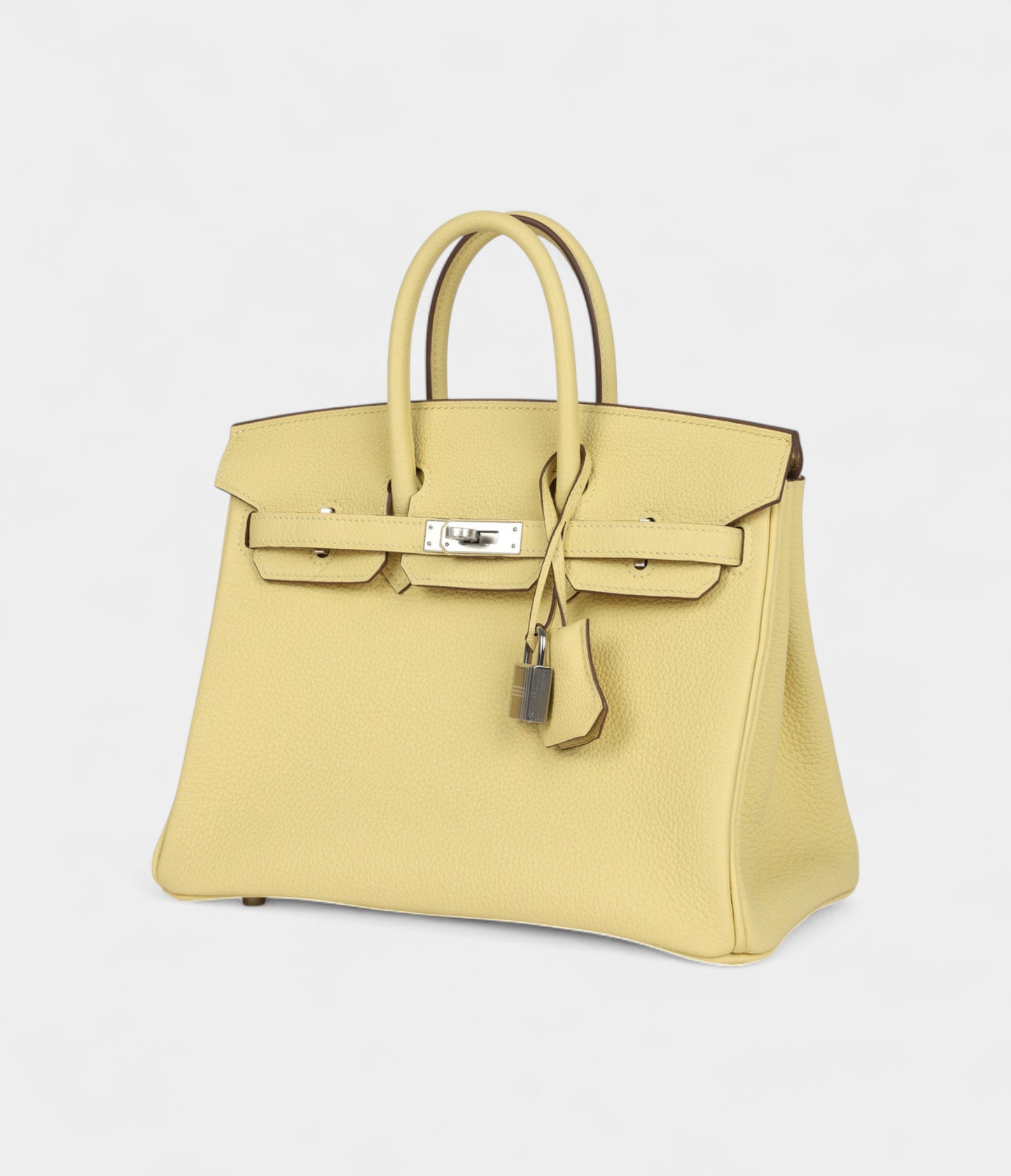 Hermès Birkin 25 Jaune Poussin Togo Palladium Hardware