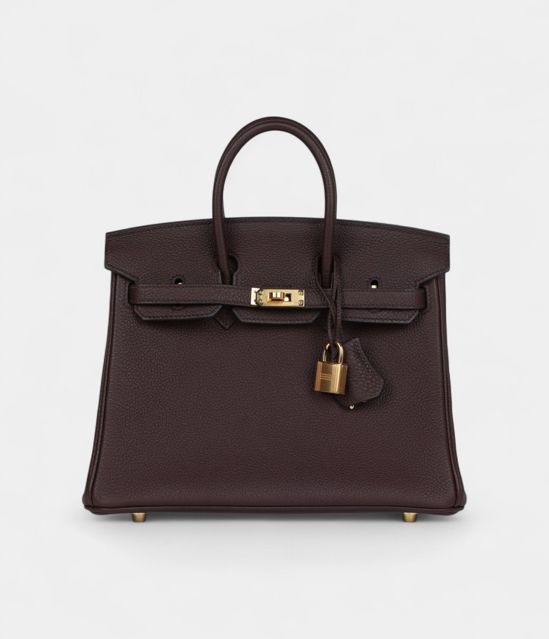 Hermès Birkin 25 Rouge Sellier Togo Gold Hardware