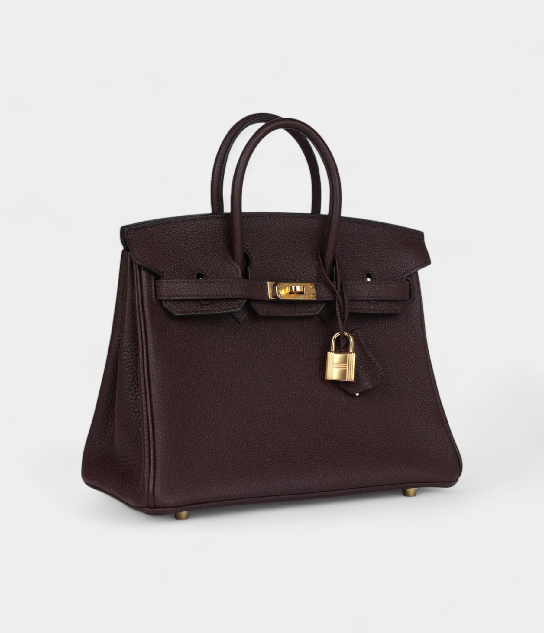 Hermès Birkin 25 Rouge Sellier Togo Gold Hardware