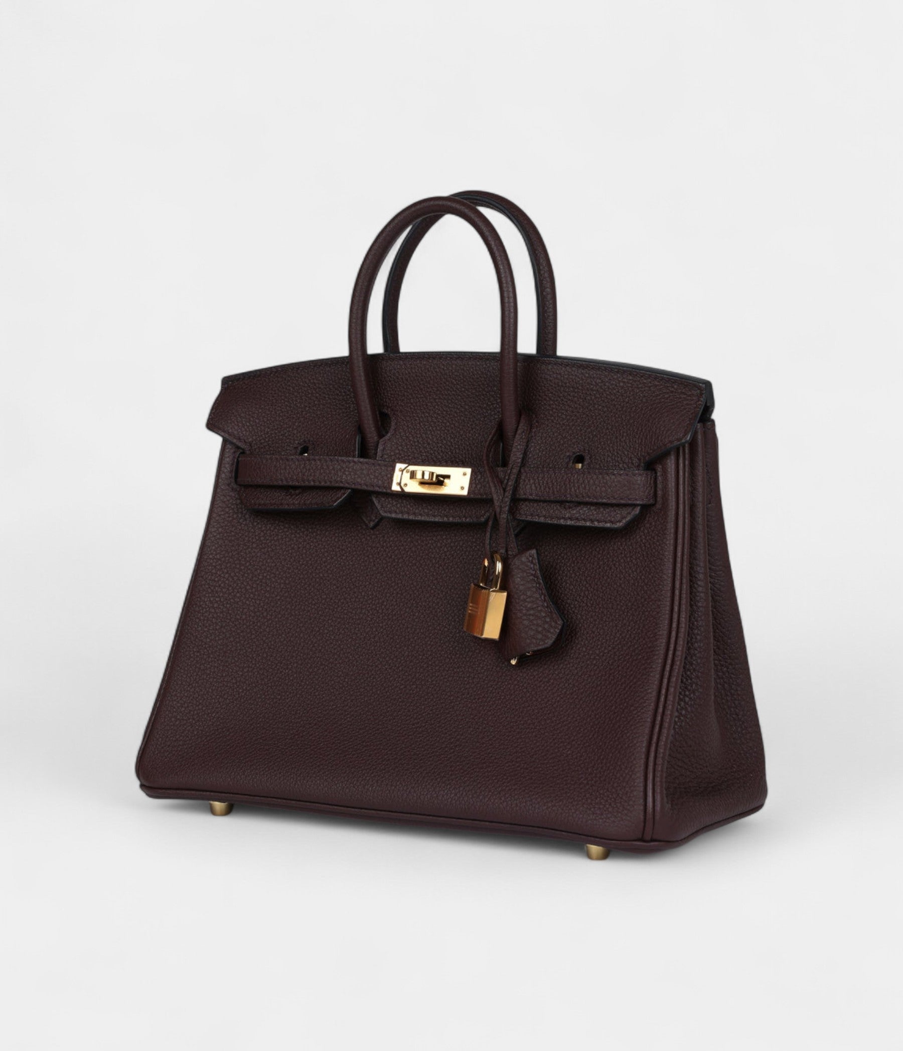 Hermès Birkin 25 Rouge Sellier Togo Gold Hardware