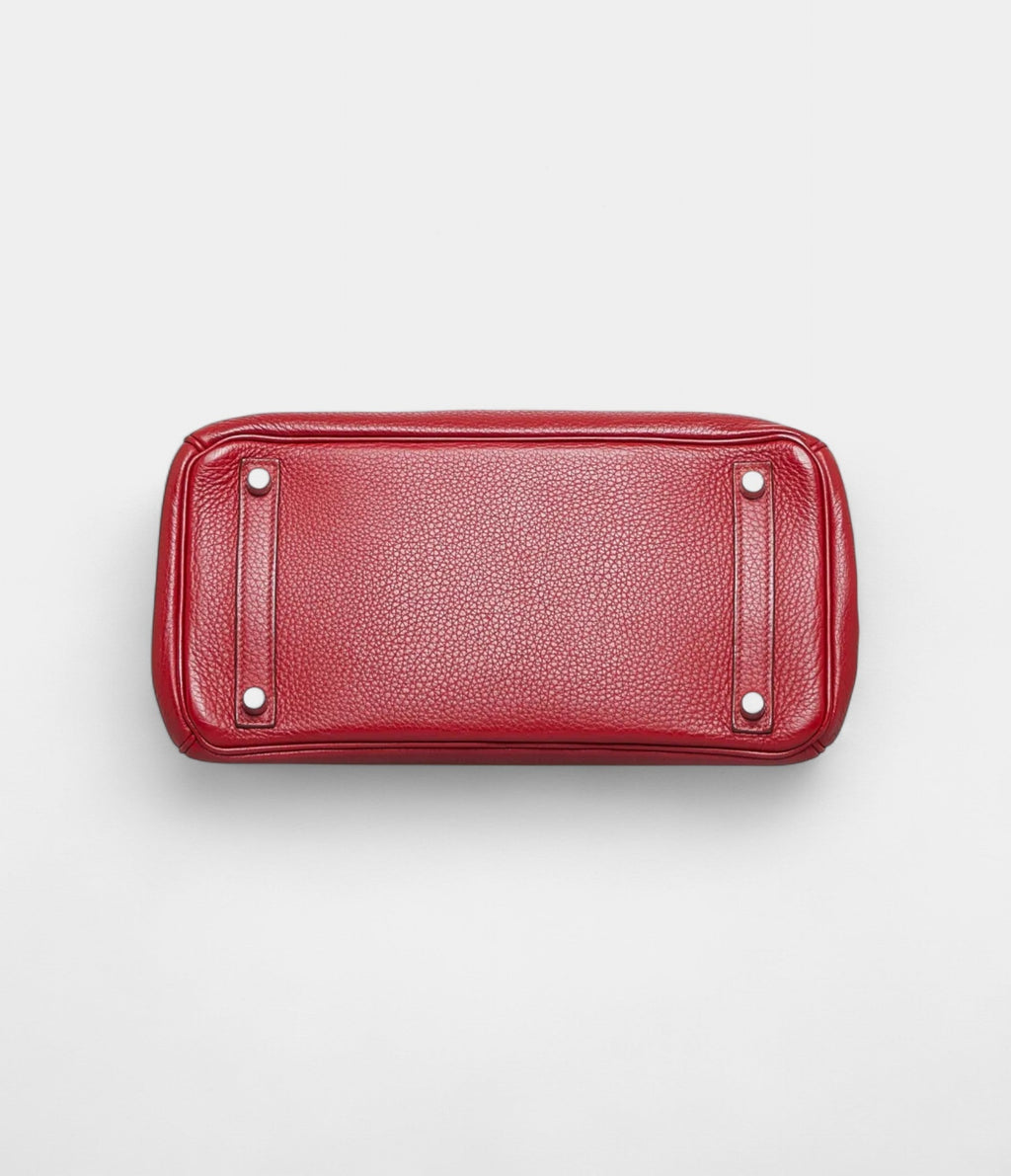 Hermès Birkin 30 Bright Red Handbag