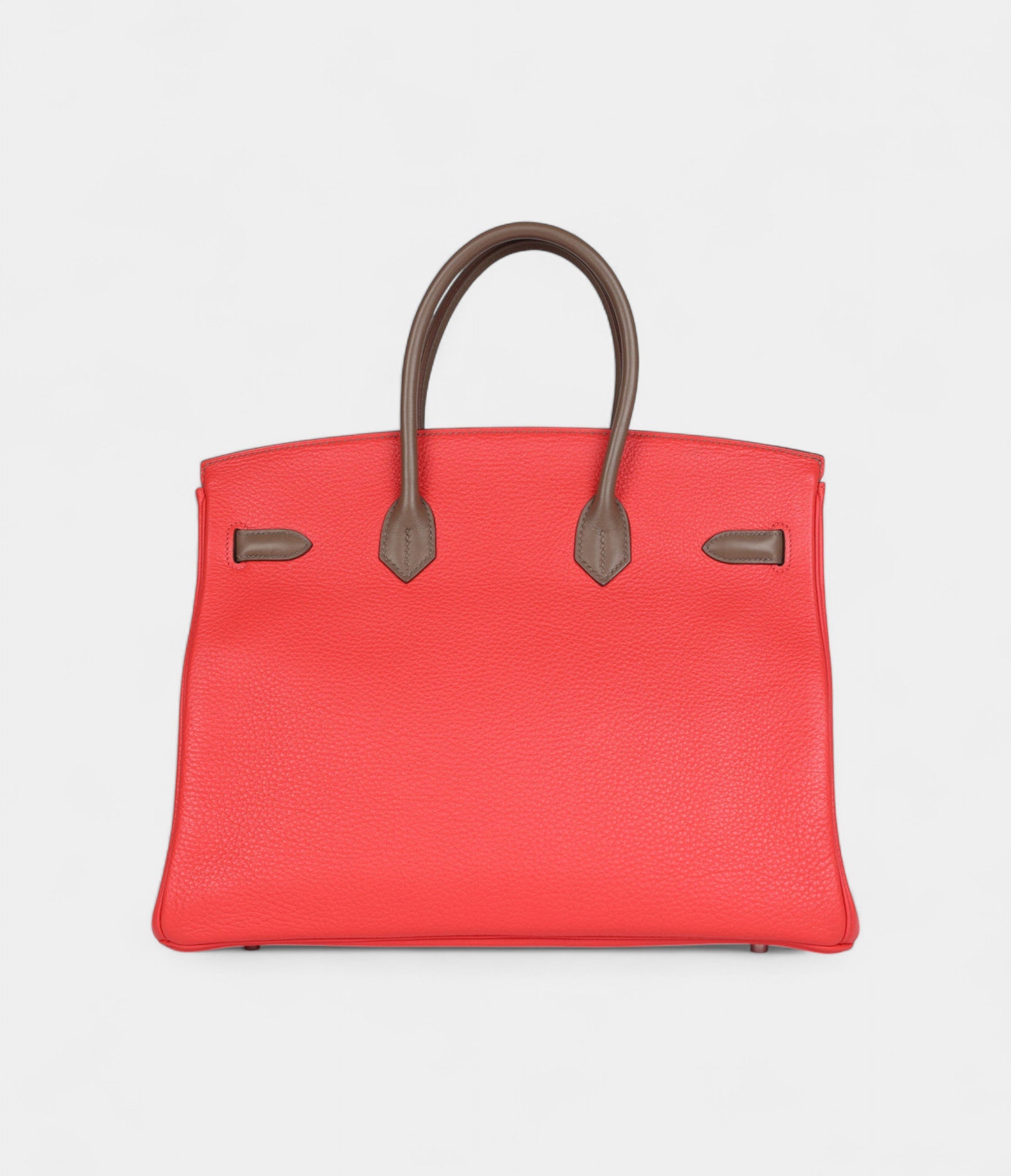 Hermès Birkin 30 Cascade Rose Jaipur, Etoupe and Argile Swift and Clemence Brushed Palladium Hardware