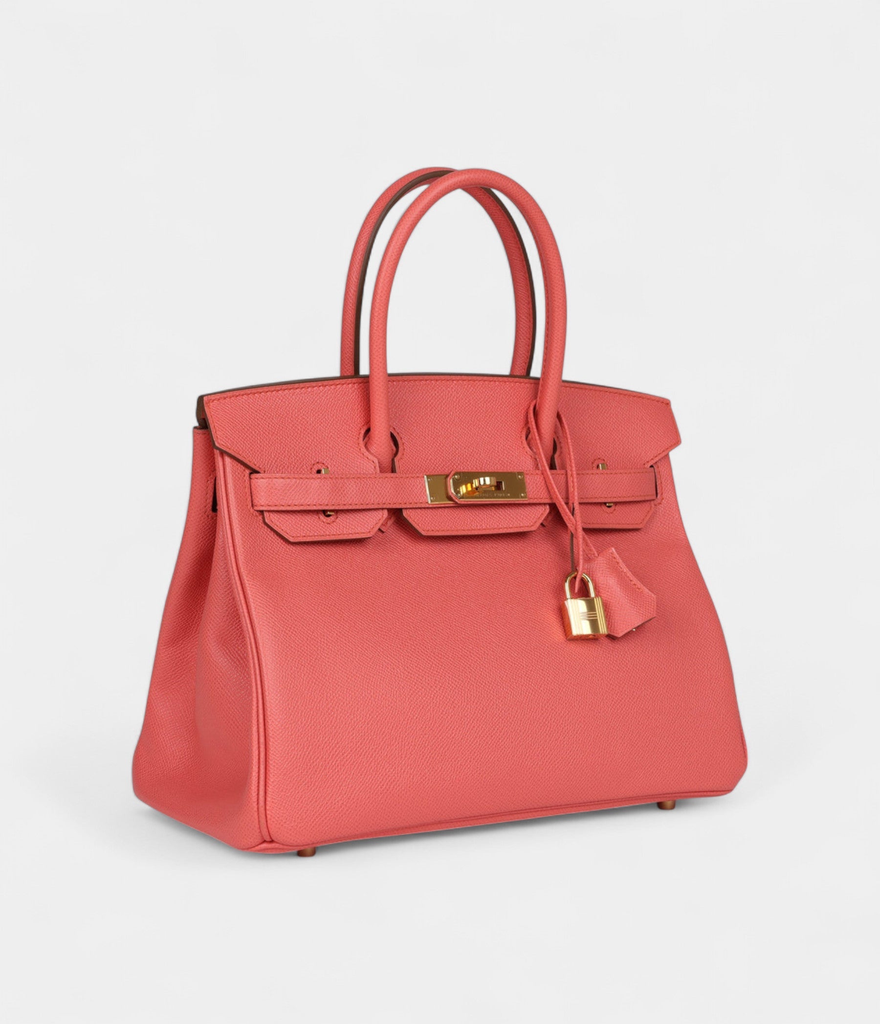 Hermès Birkin 30 Flamingo Epsom Gold Hardware