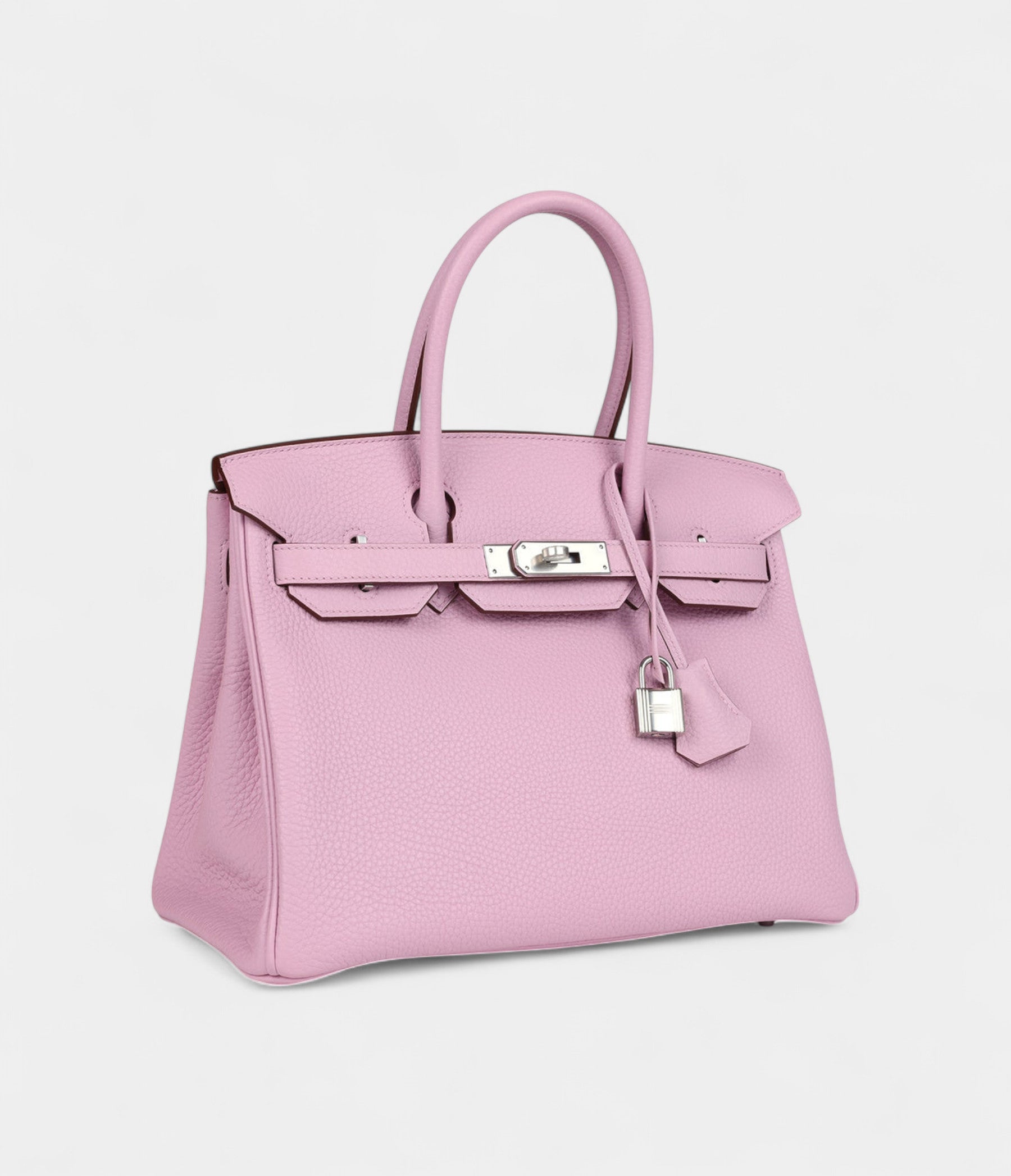 Hermès Birkin 30 Mauve Sylvestre Clemence Palladium Hardware