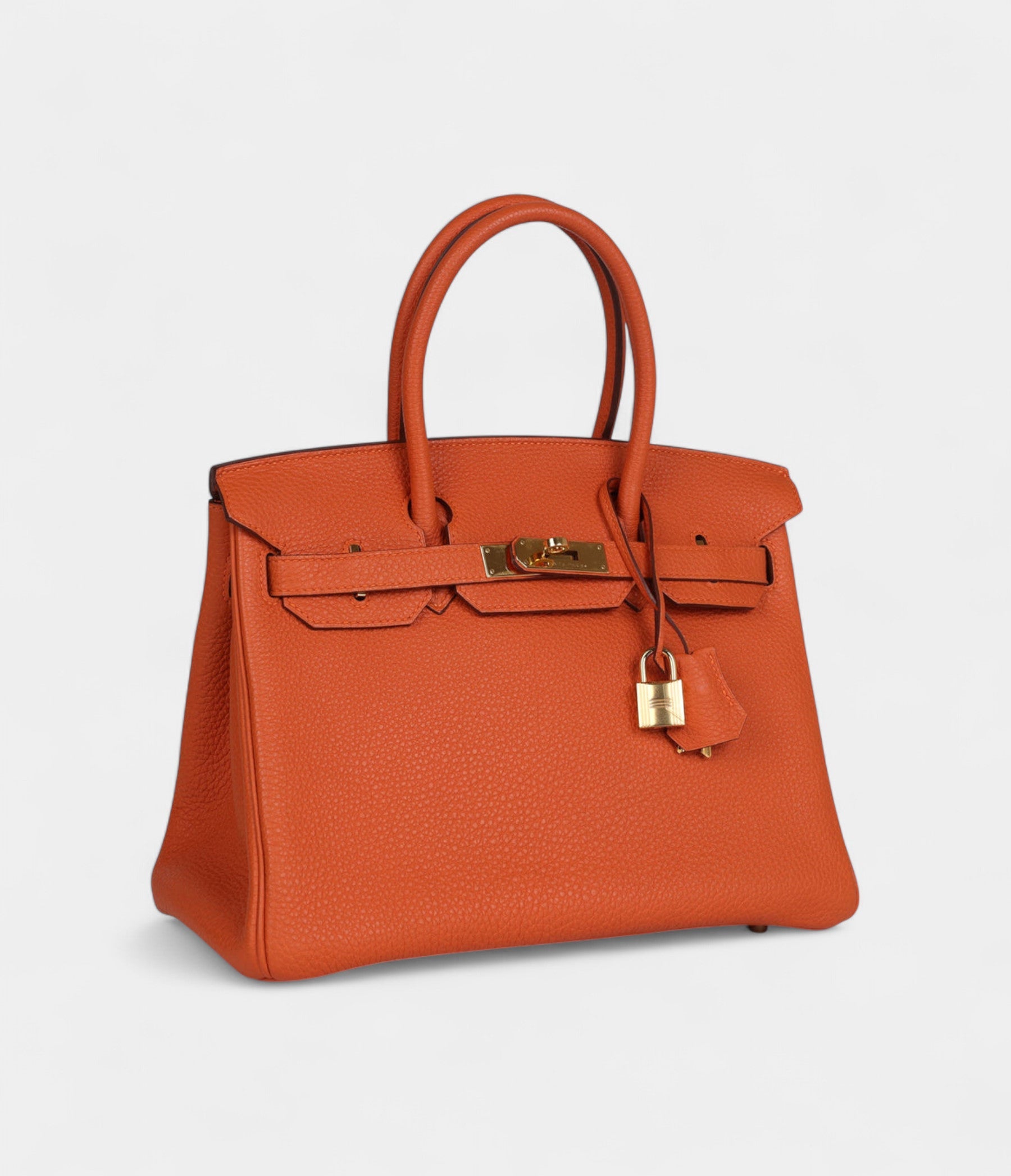 Hermès Birkin 30 Orange Togo Gold Hardware