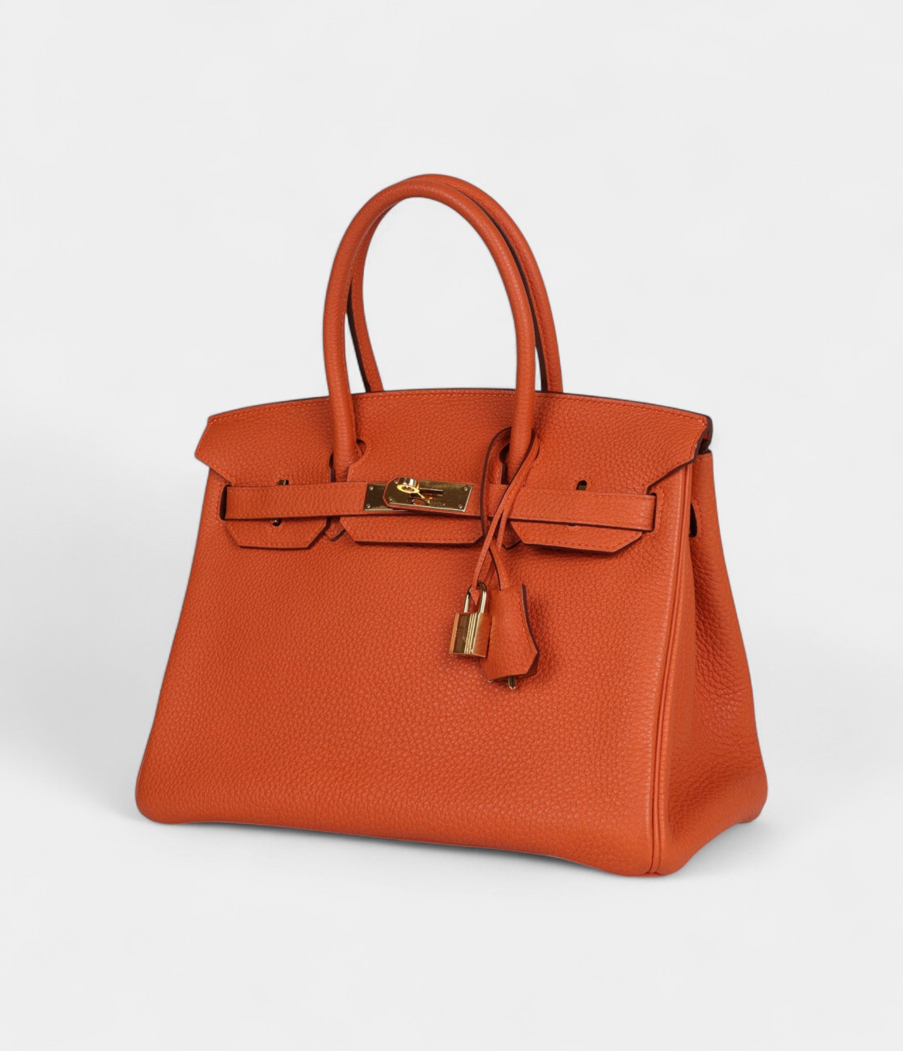 Hermès Birkin 30 Orange Togo Gold Hardware