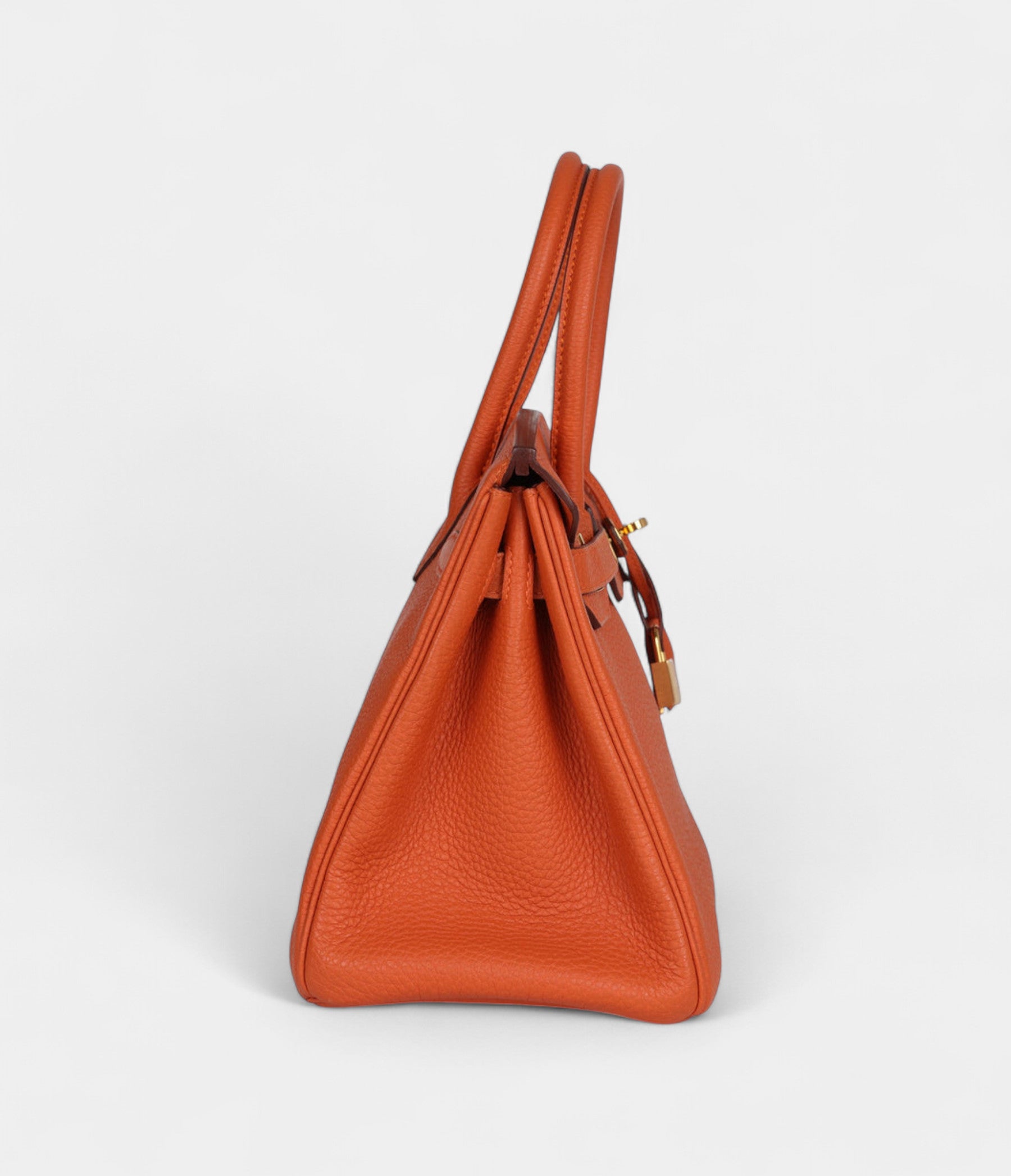 Hermès Birkin 30 Orange Togo Gold Hardware