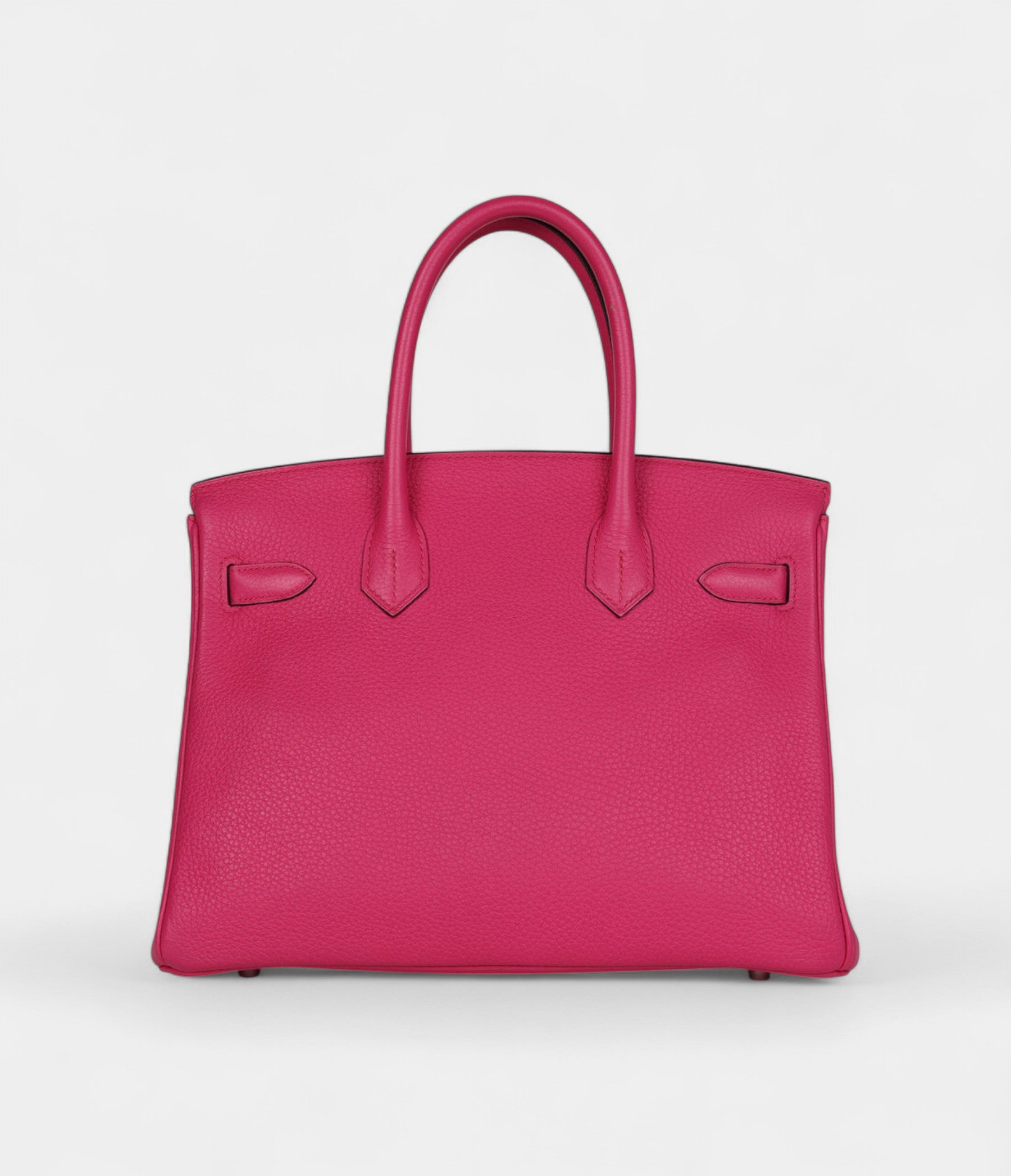 Hermès Birkin 30 Rose Shocking Clemence Palladium Hardware