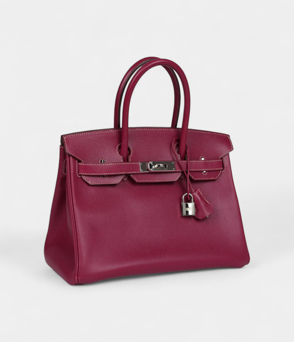 Hermès Birkin 30 Tosca Candy Epsom Palladium Hardware