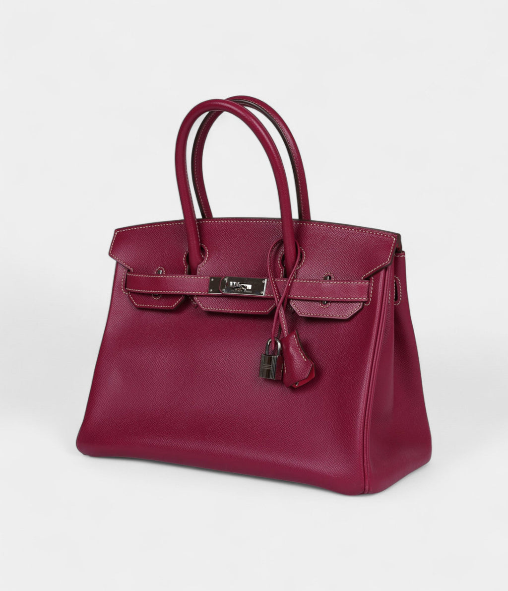 Hermès Birkin 30 Tosca Candy Epsom Palladium Hardware