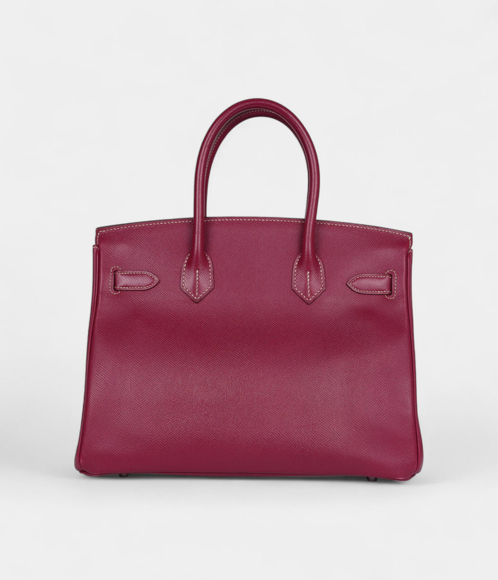 Hermès Birkin 30 Tosca Candy Epsom Palladium Hardware