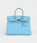 Hermès Birkin 35 Bleu Celeste Candy Epsom Palladium Hardware