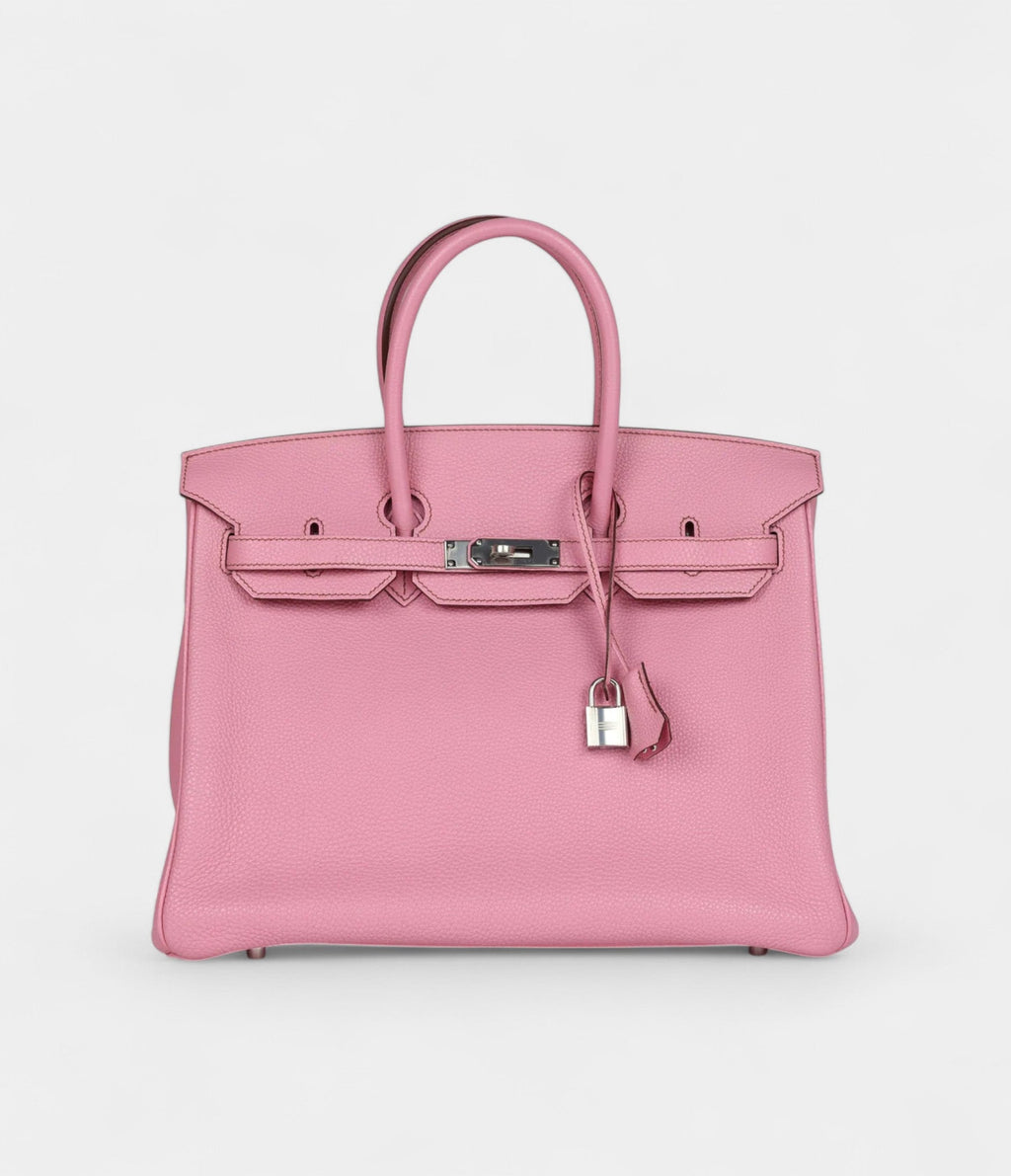 Hermès Birkin 35 Bubblegum Togo Palladium Hardware