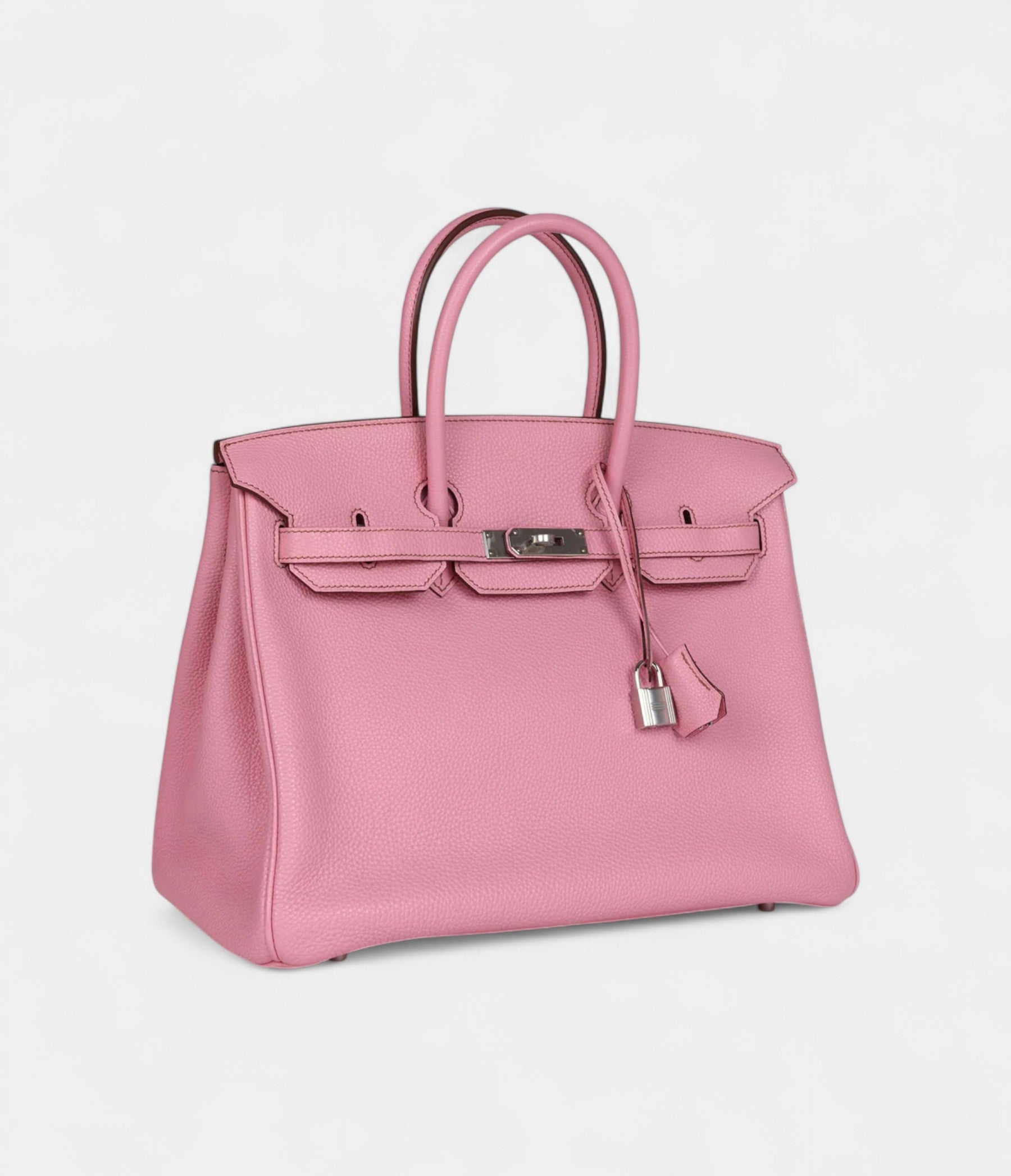 Hermès Birkin 35 Bubblegum Togo Palladium Hardware