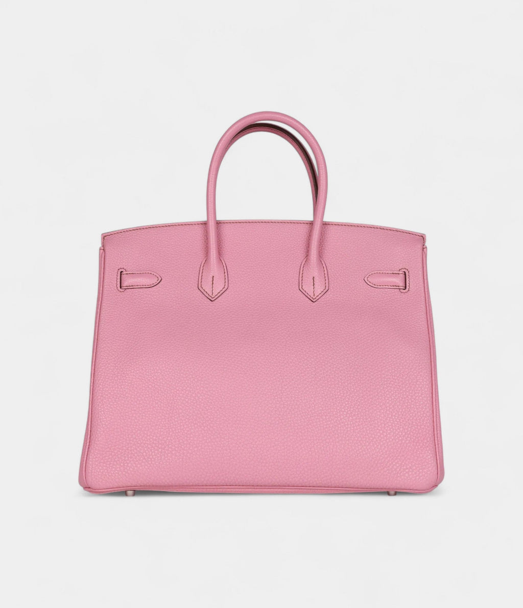 Hermès Birkin 35 Bubblegum Togo Palladium Hardware