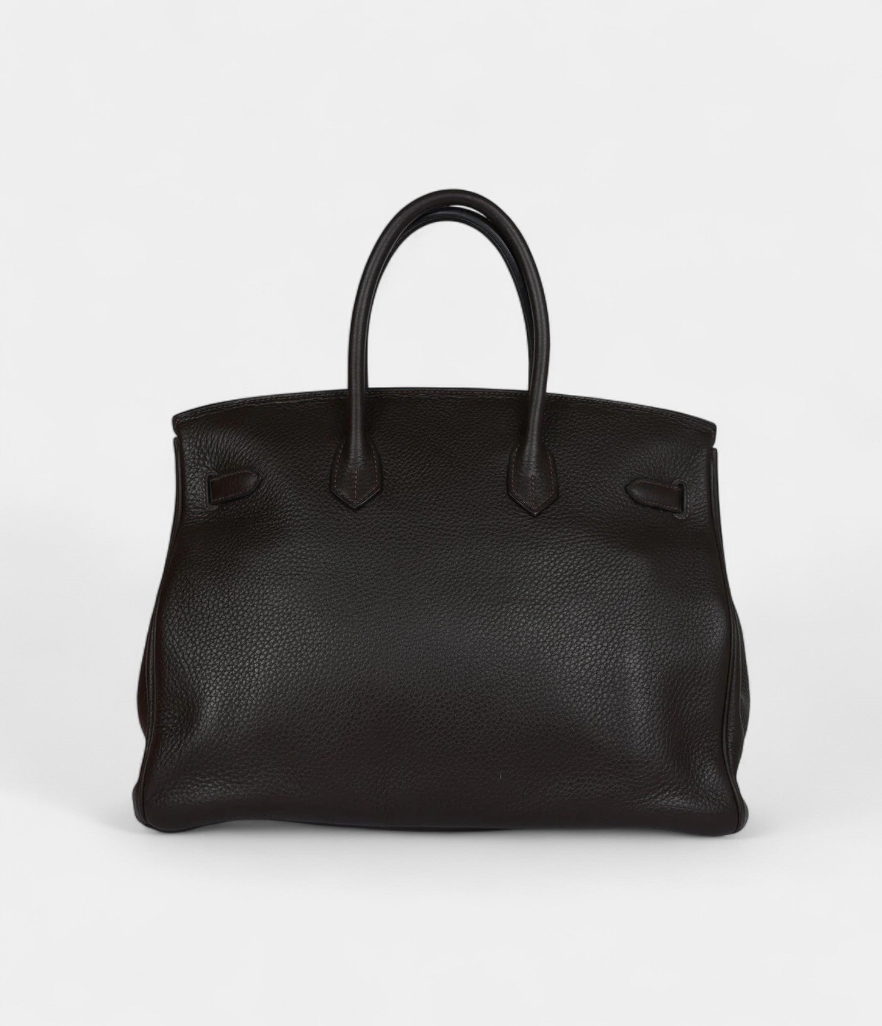 Hermès Birkin 35 Cafe Clemence Palladium Hardware