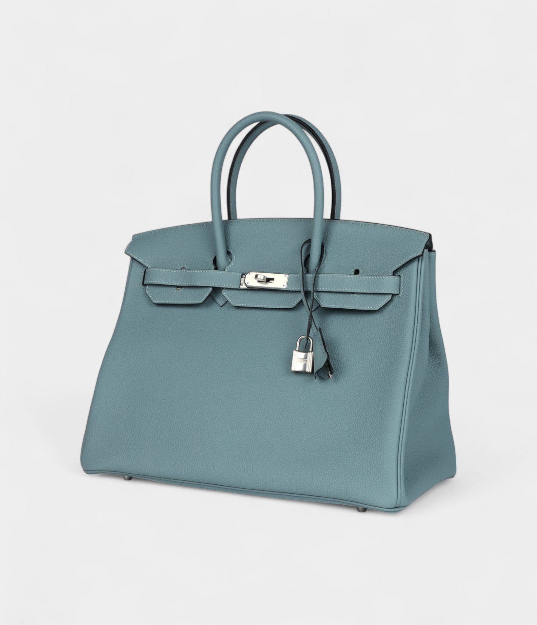 Hermès Birkin 35 Ciel Togo Palladium Hardware