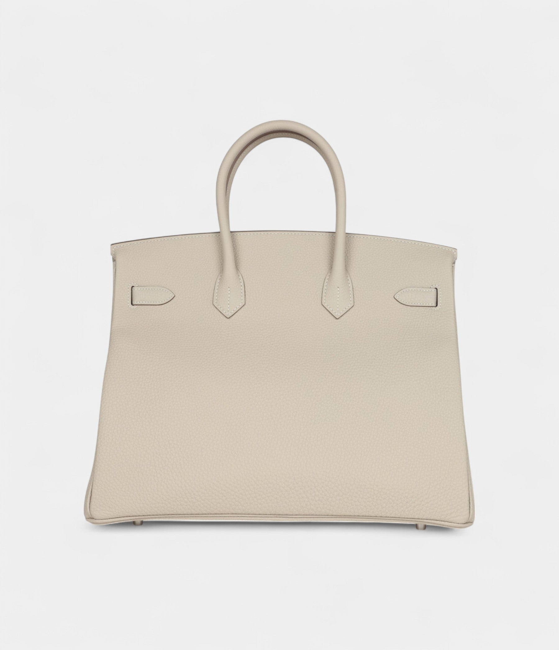 Hermès Birkin 35 Craie Togo Palladium Hardware