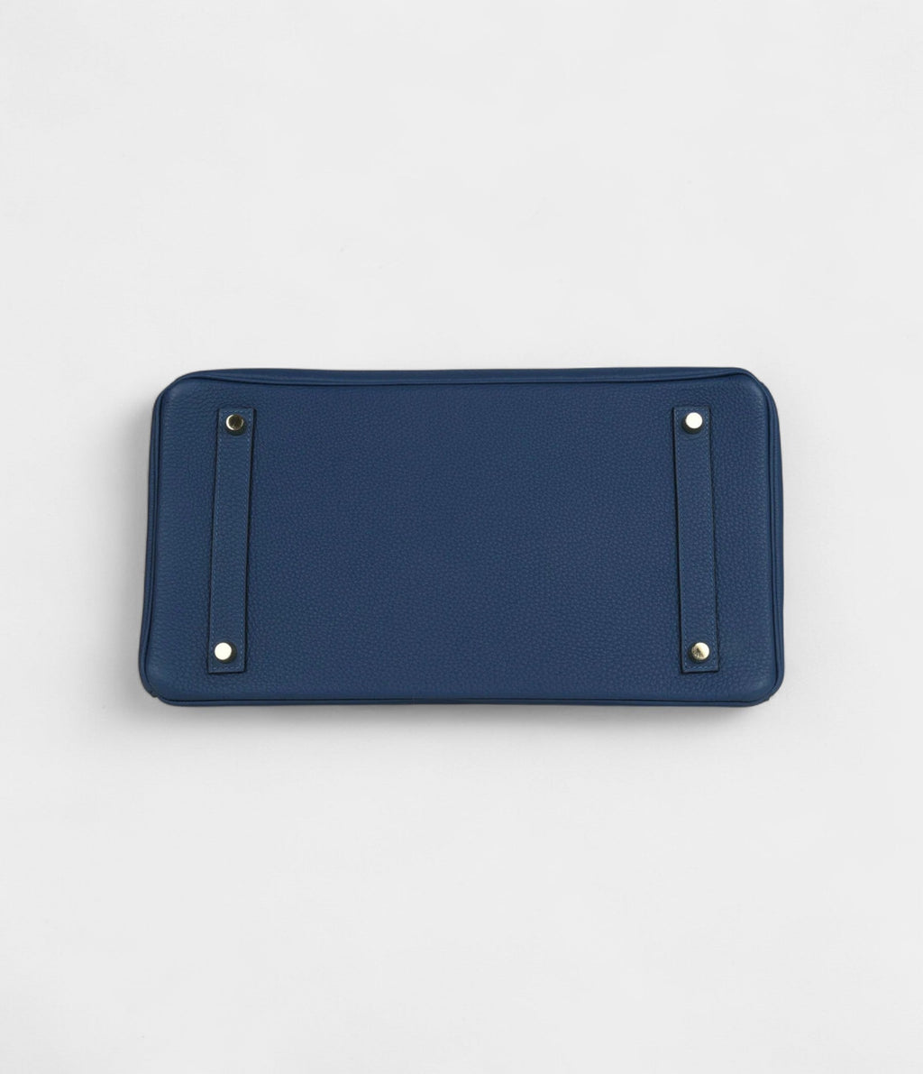 Hermès Birkin 35 Deep Bleu Togo Gold Hardware