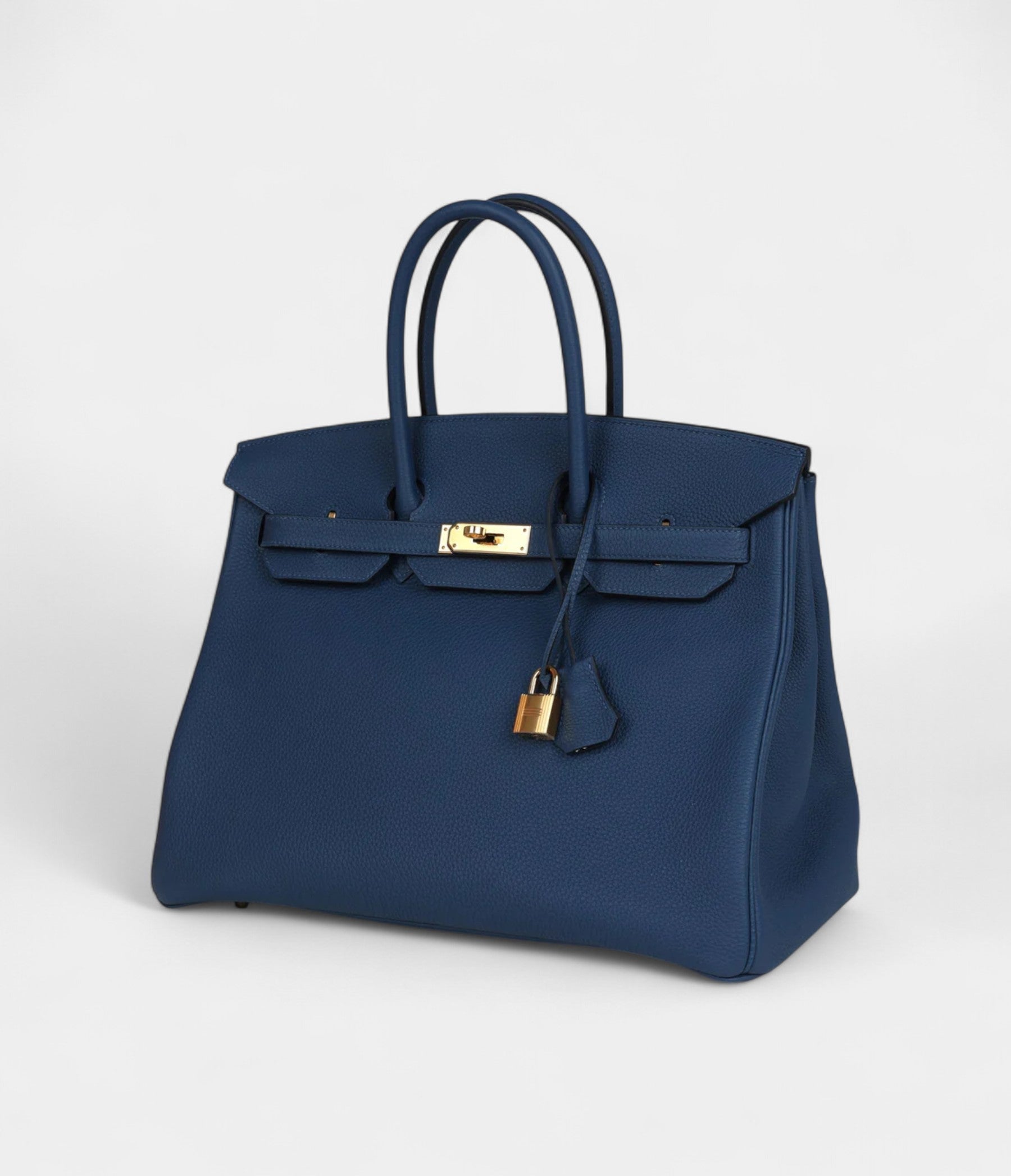 Hermès Birkin 35 Deep Bleu Togo Gold Hardware