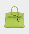 Hermès Birkin 35 Kiwi Candy Epsom Palladium Hardware