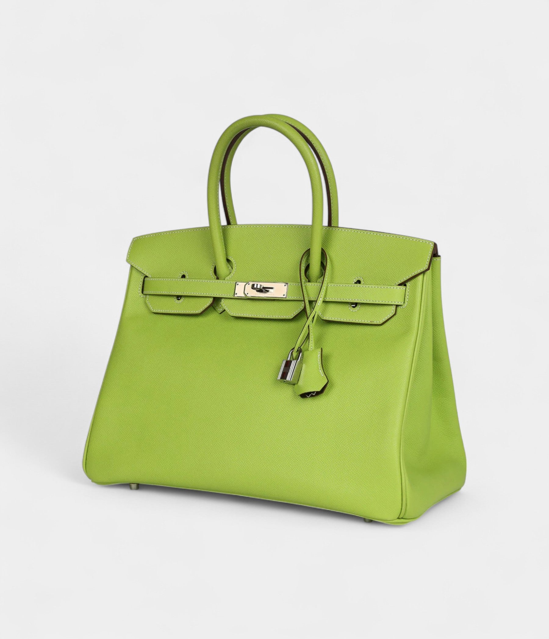 Hermès Birkin 35 Kiwi Candy Epsom Palladium Hardware