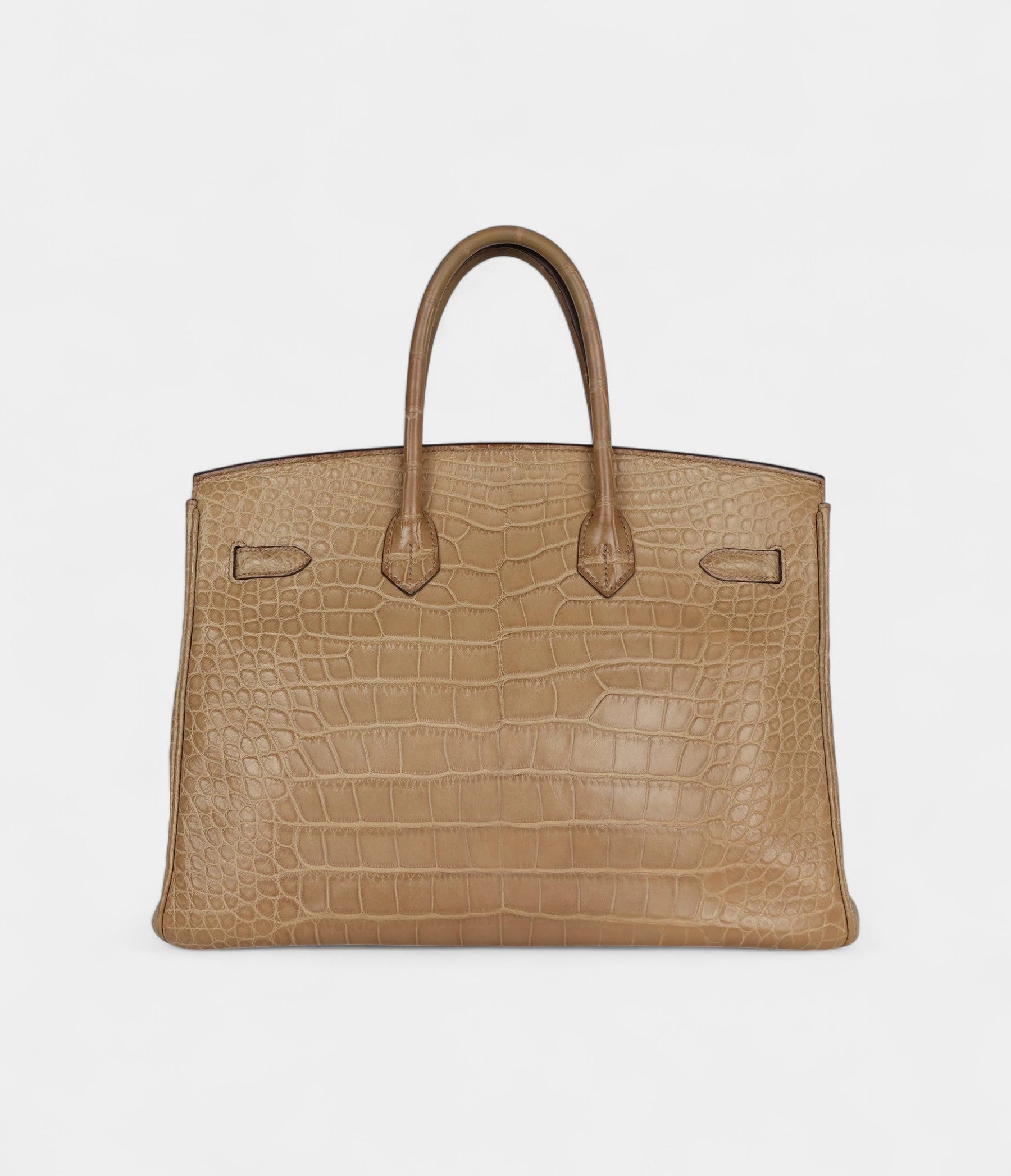Hermès Birkin 35 Poussiere Matte Alligator Palladium Hardware