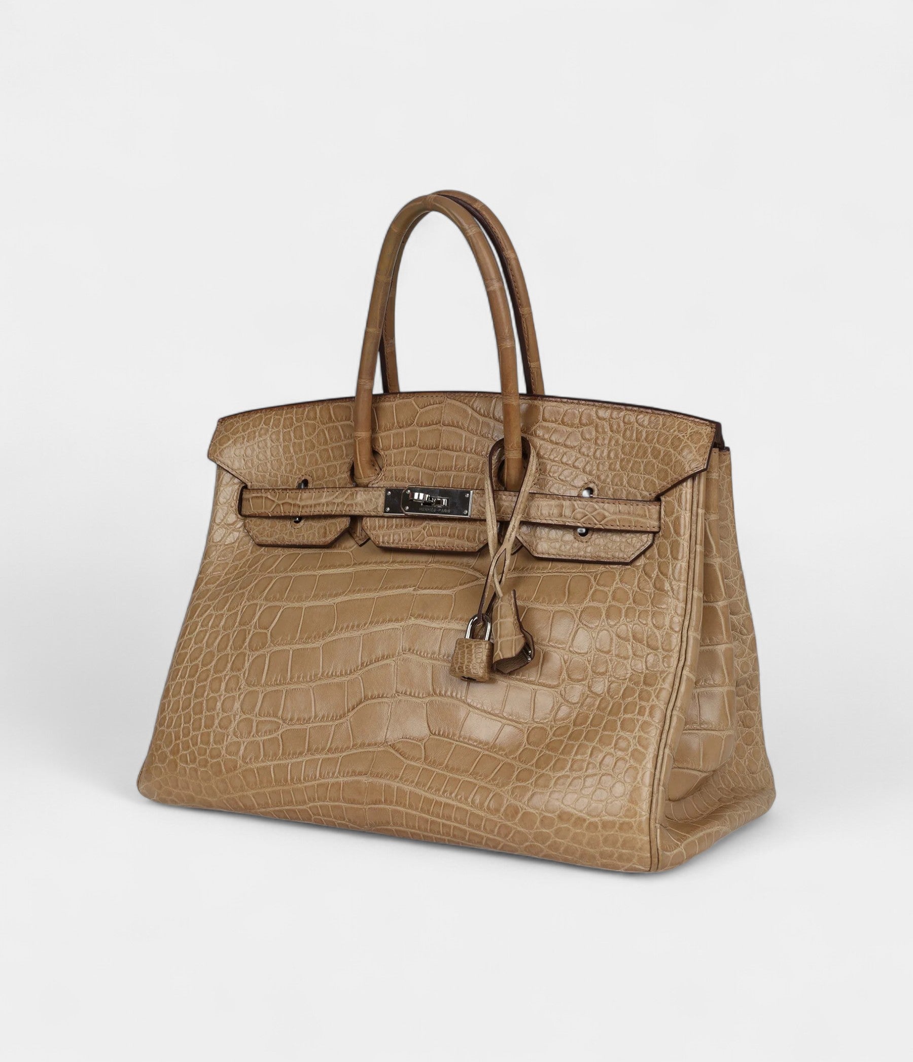 Hermès Birkin 35 Poussiere Matte Alligator Palladium Hardware