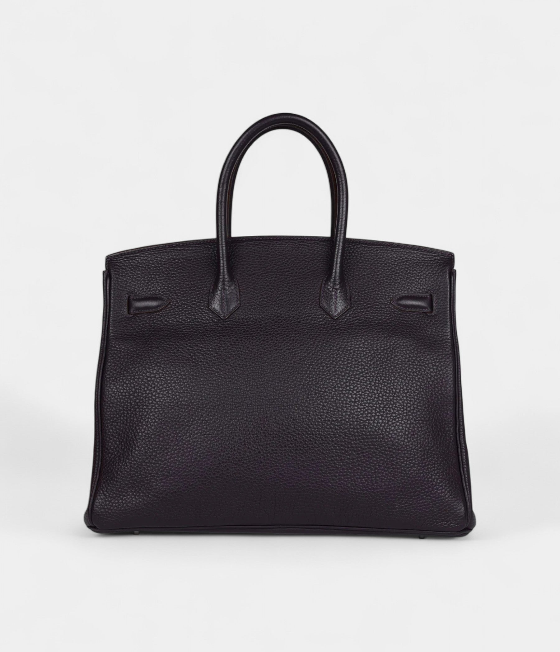 Hermès Birkin 35 Raisin Clemence Palladium Hardware