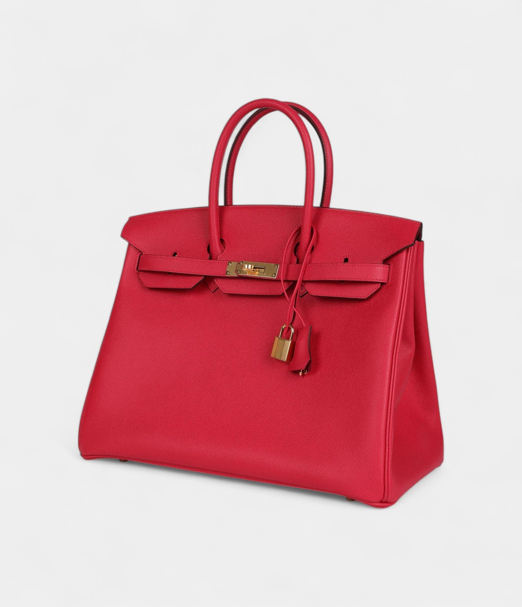 Hermès Birkin 35 Rose Extreme Epsom Gold Hardware