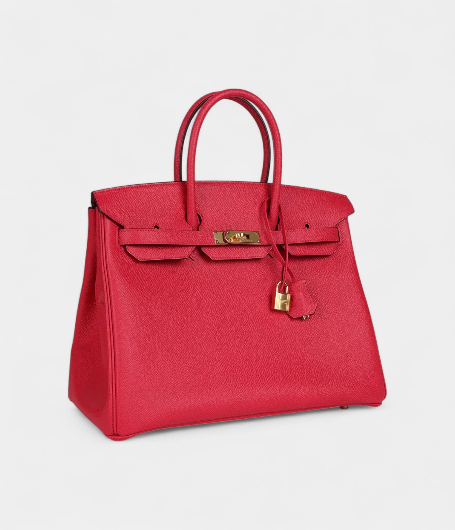 Hermès Birkin 35 Rose Extreme Epsom Gold Hardware