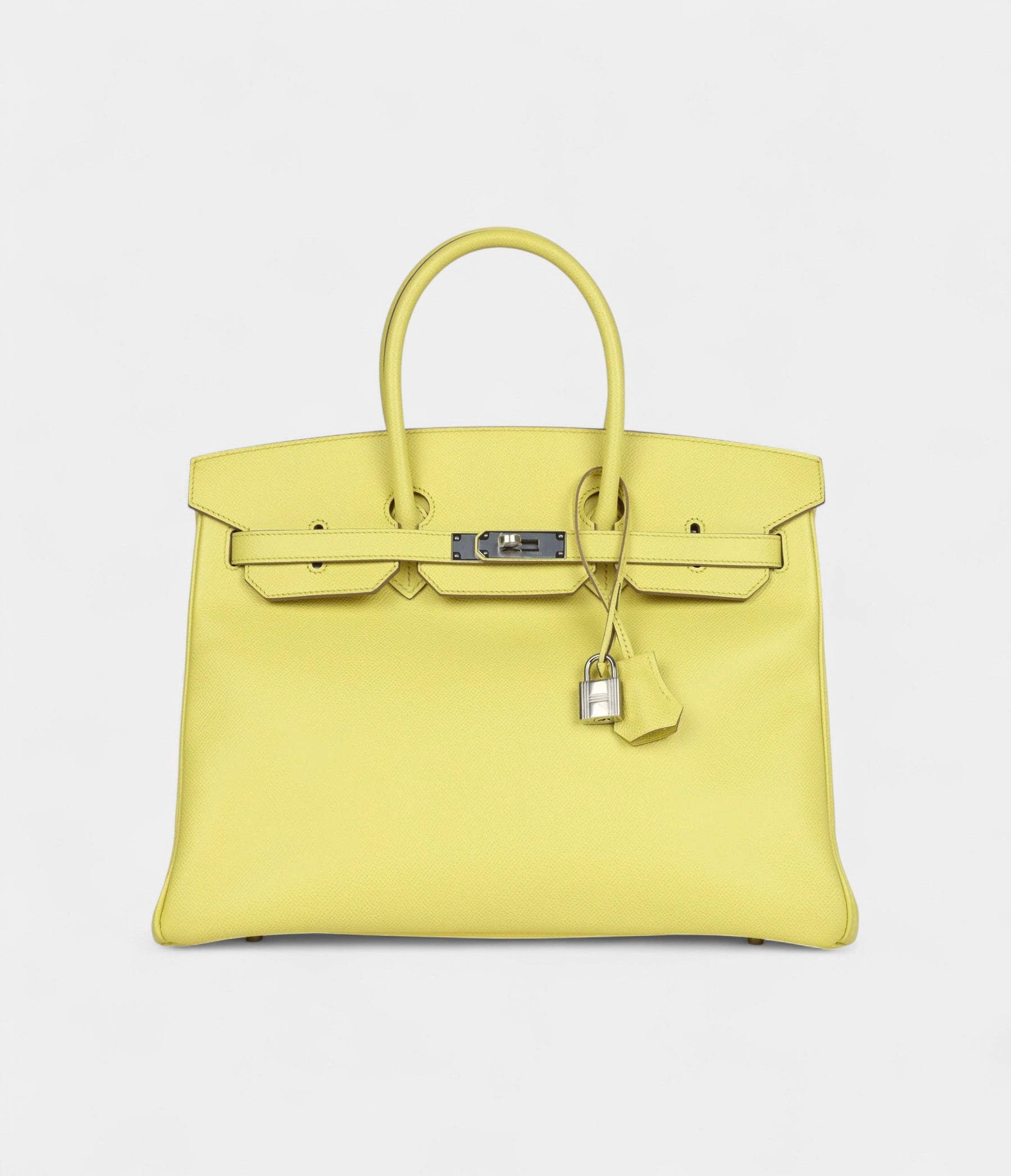 Hermès Birkin 35 Soufre Epsom Palladium Hardware
