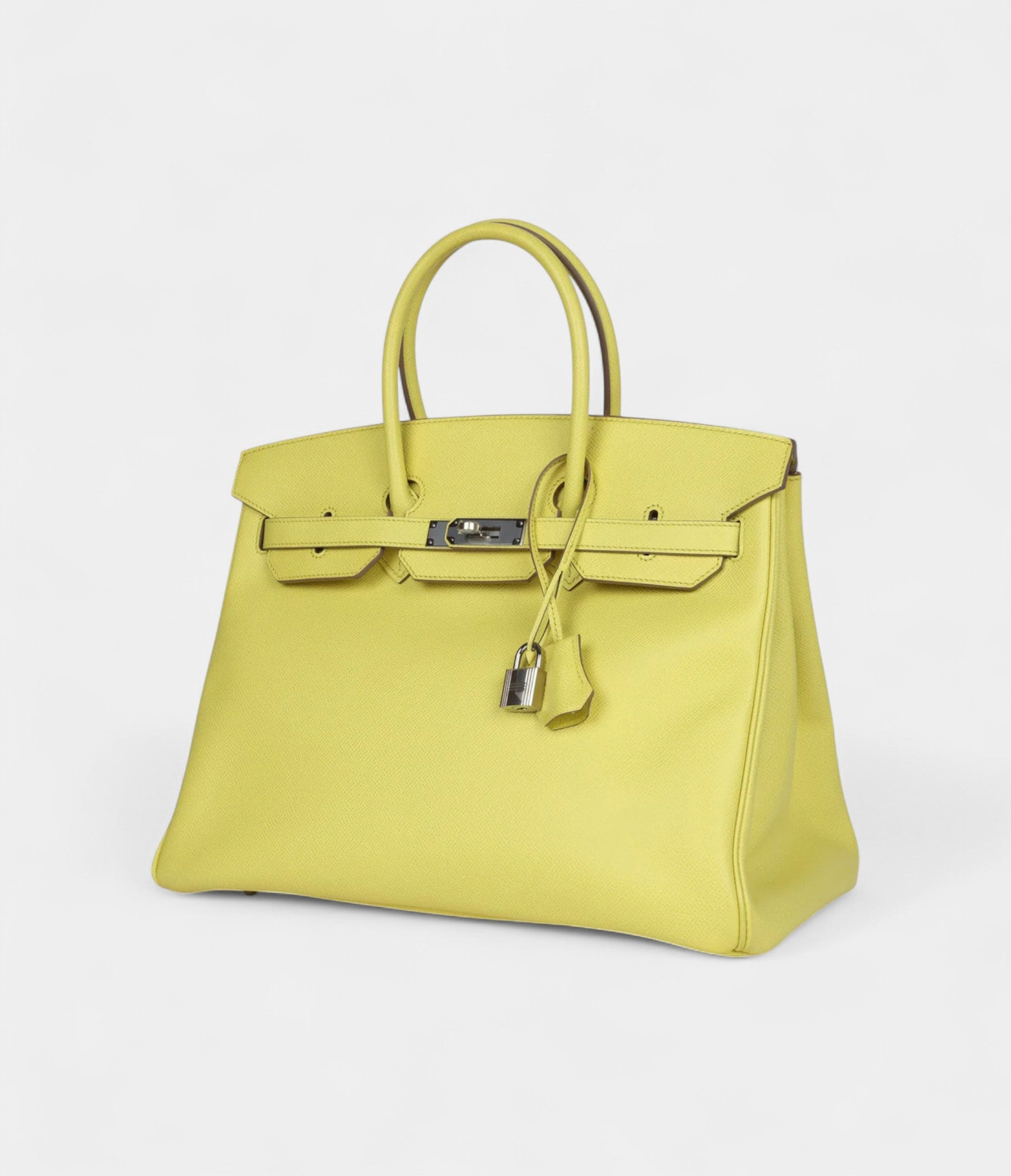 Hermès Birkin 35 Soufre Epsom Palladium Hardware