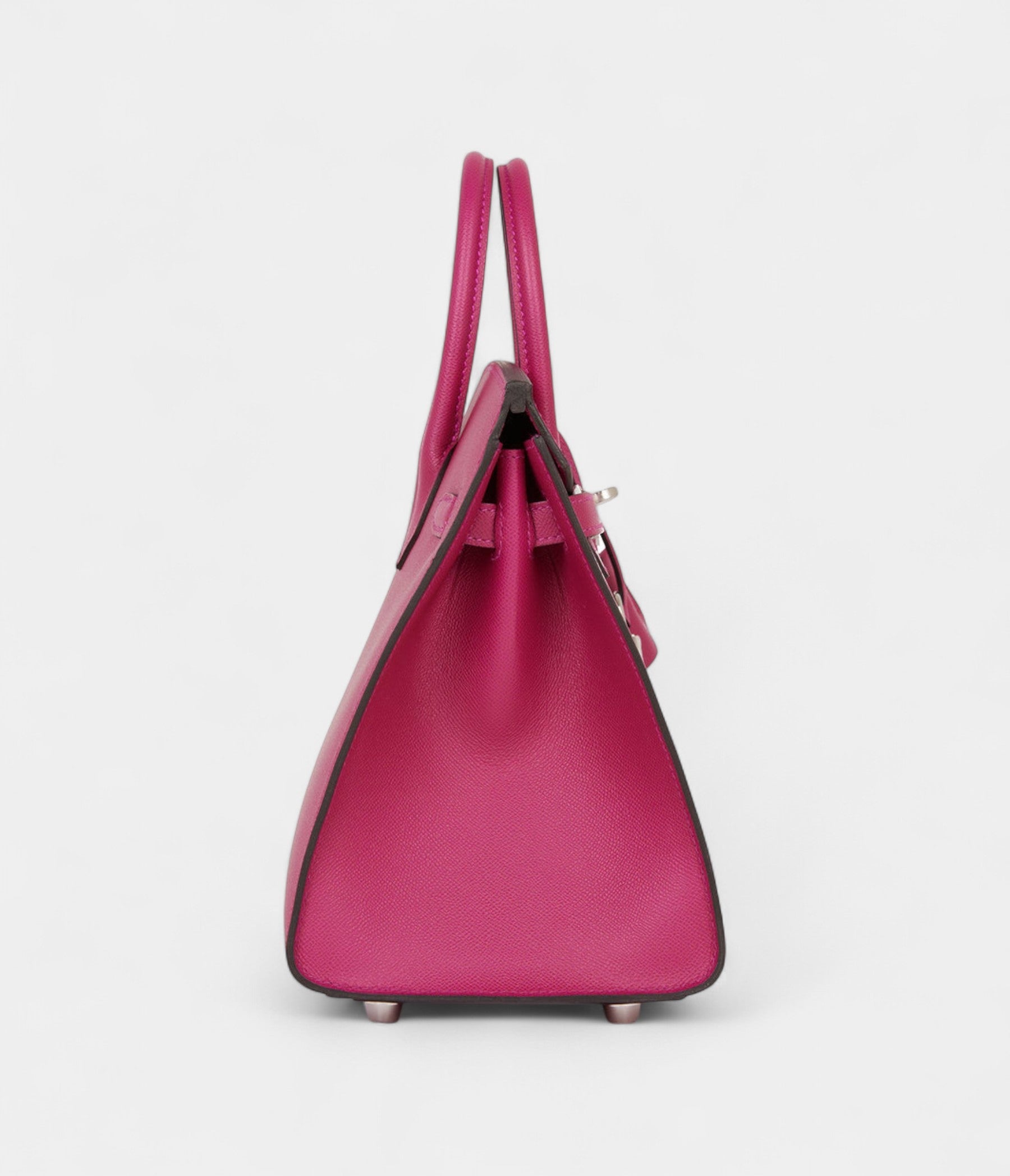 Hermès Birkin Sellier 25 Rose Pourpre Veau Madame Palladium Hardware