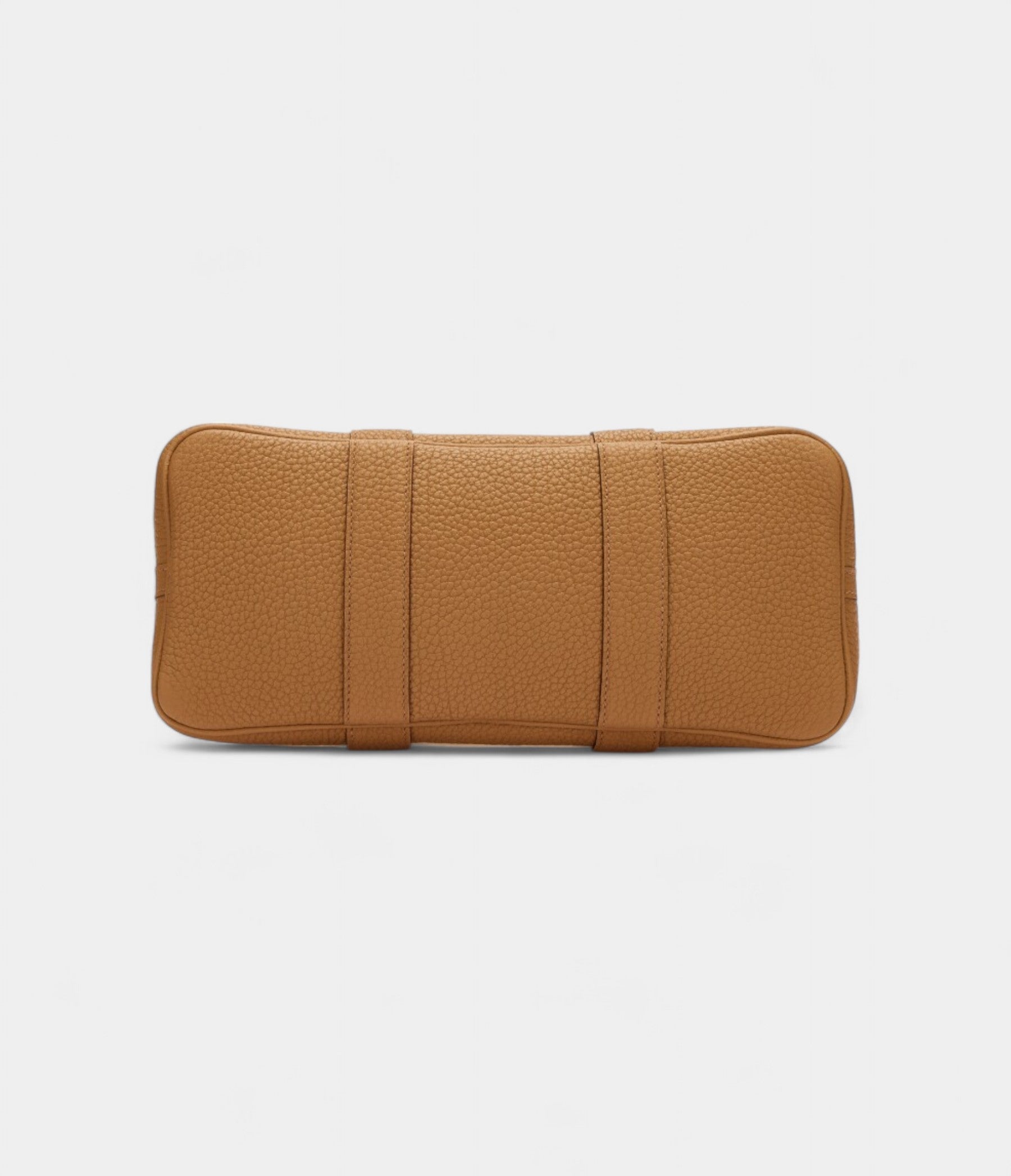 Hermès Biscuit Negonda and Écru Twill H Canvas Verso Garden Party 30 TPM Palladium Hardware
