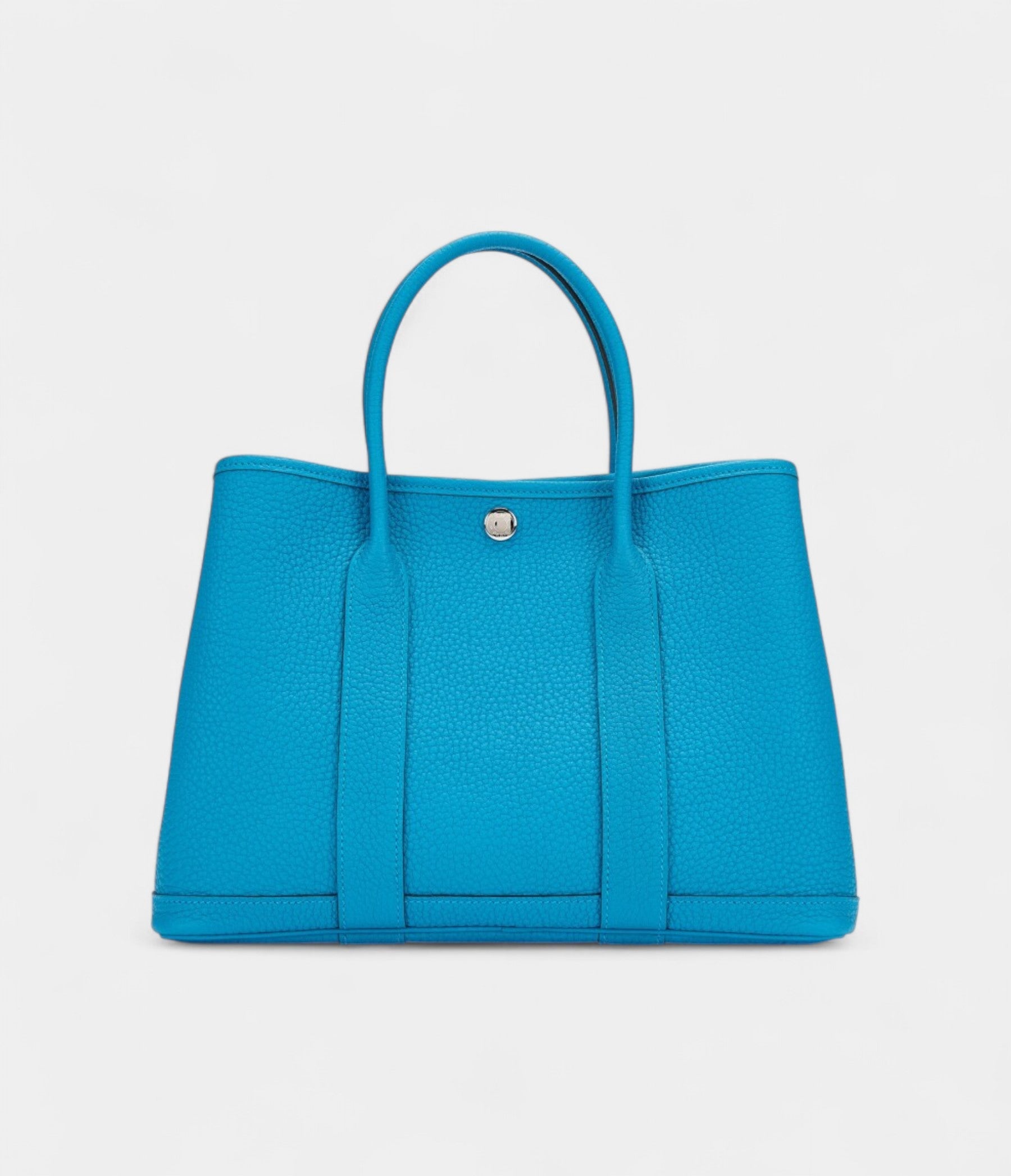 Hermès Bleu Zanzibar Negonda Garden Party 30 TPM Palladium Hardware