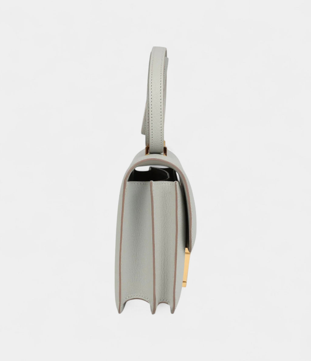 Hermès Constance 18 Gris Perle Chevre Mysore Gold Hardware