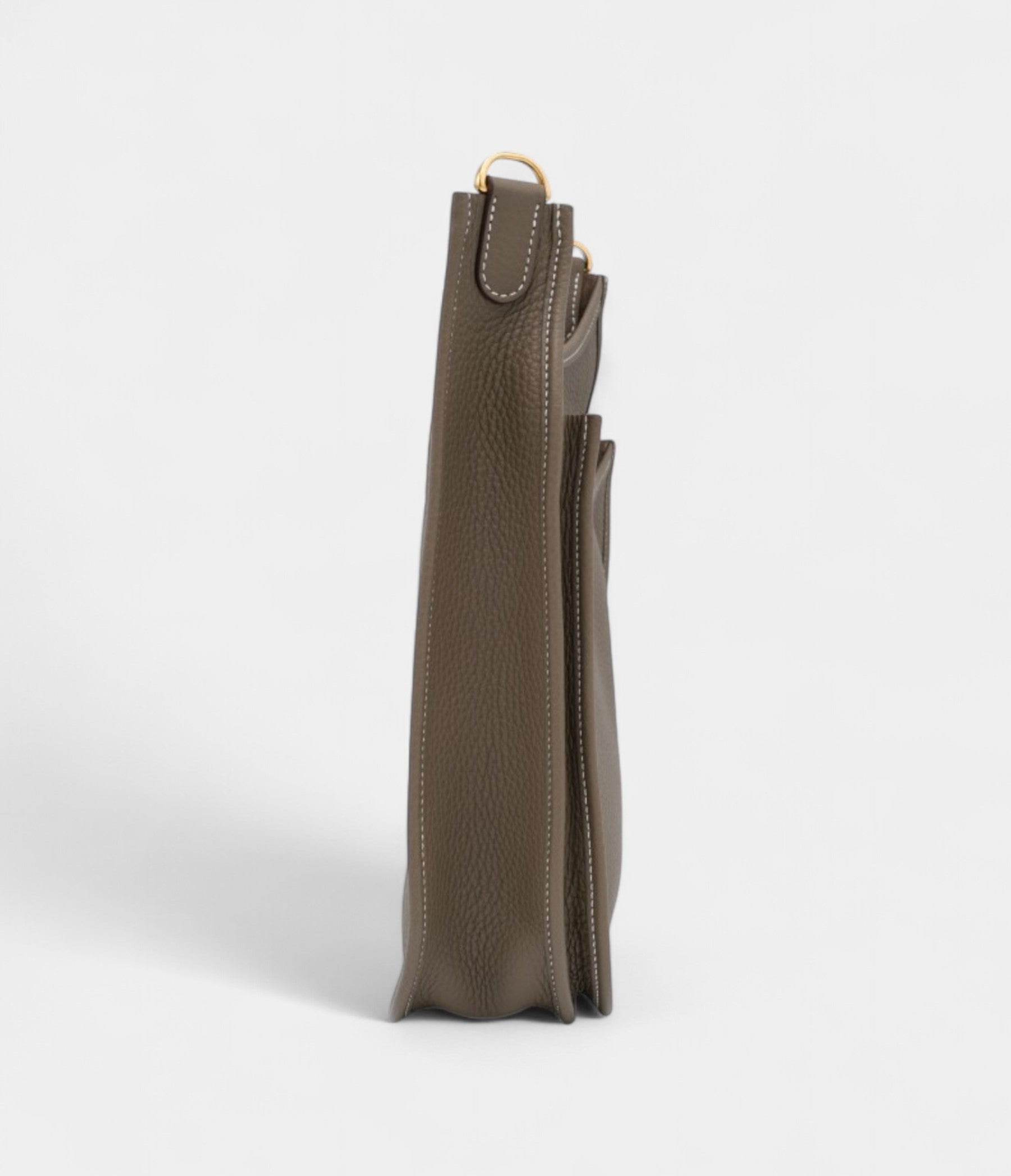Hermès Etoupe Clemence Evelyne III 29 Gold Hardware