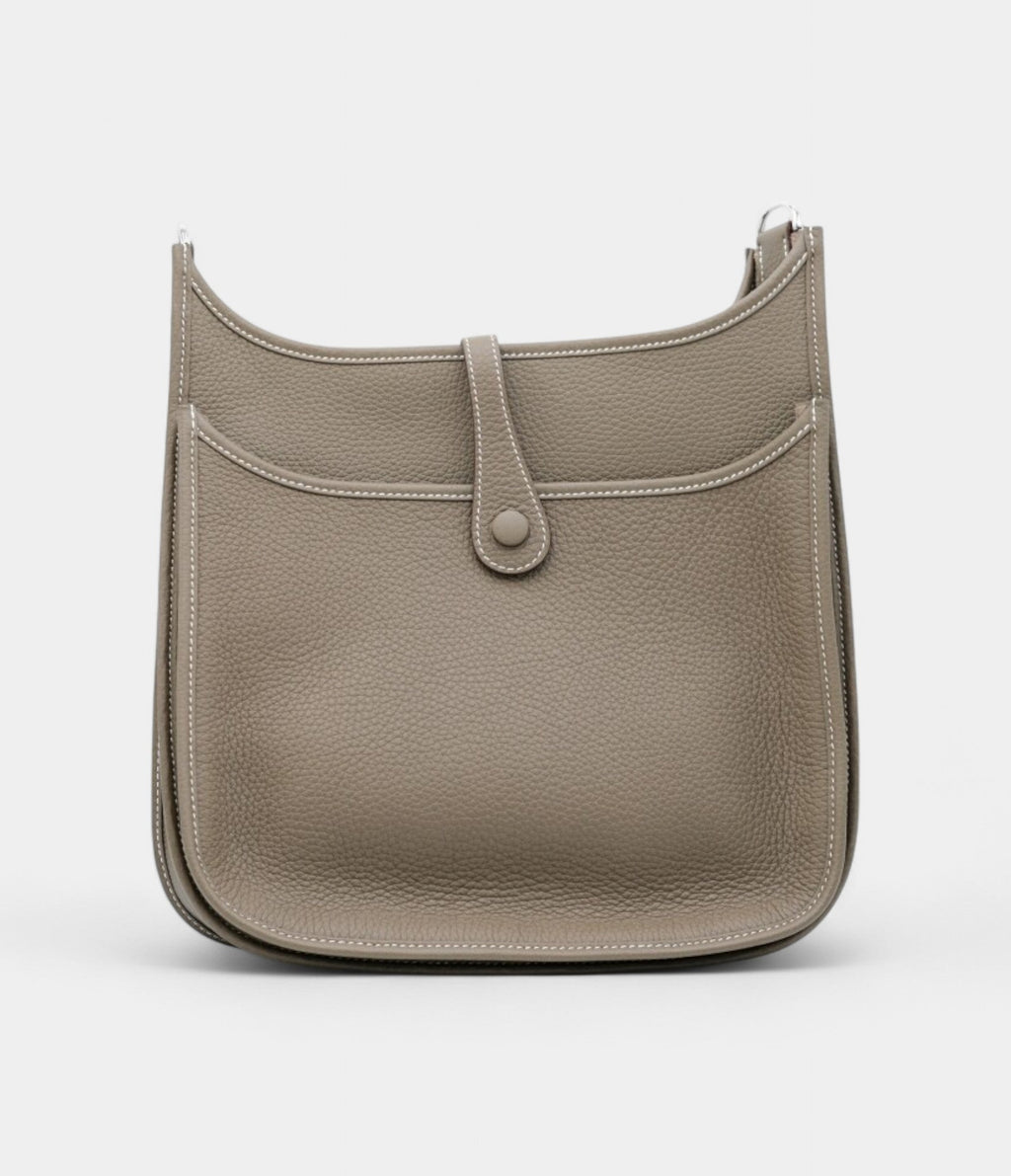 Hermès Etoupe Clemence Evelyne III 29 Palladium Hardware