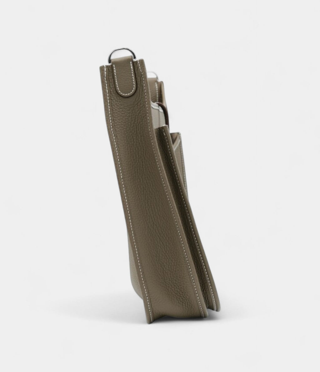 Hermès Etoupe Clemence Evelyne III 29 Palladium Hardware