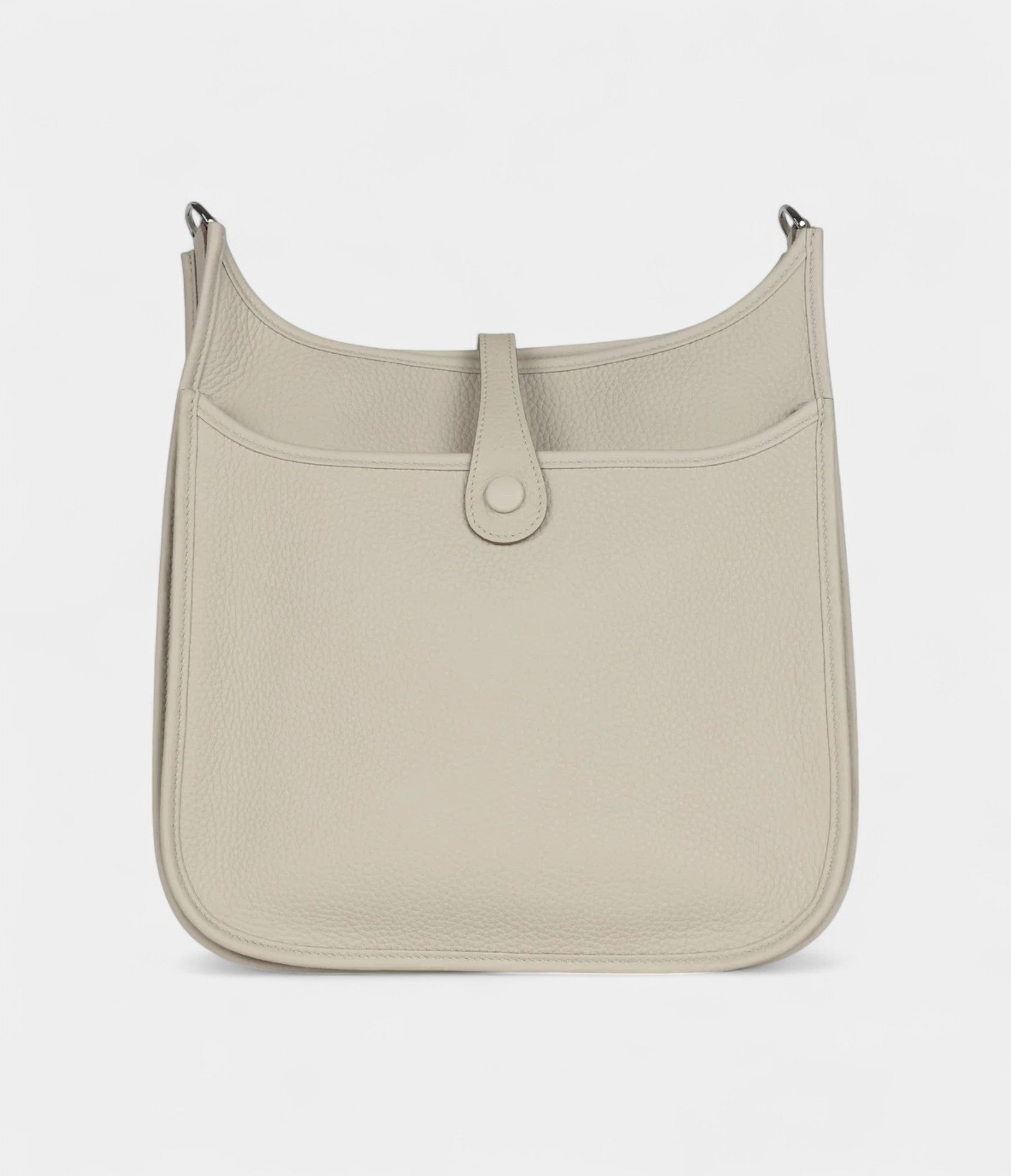 Hermès Evelyne III PM Beton Clemence Palladium Hardware