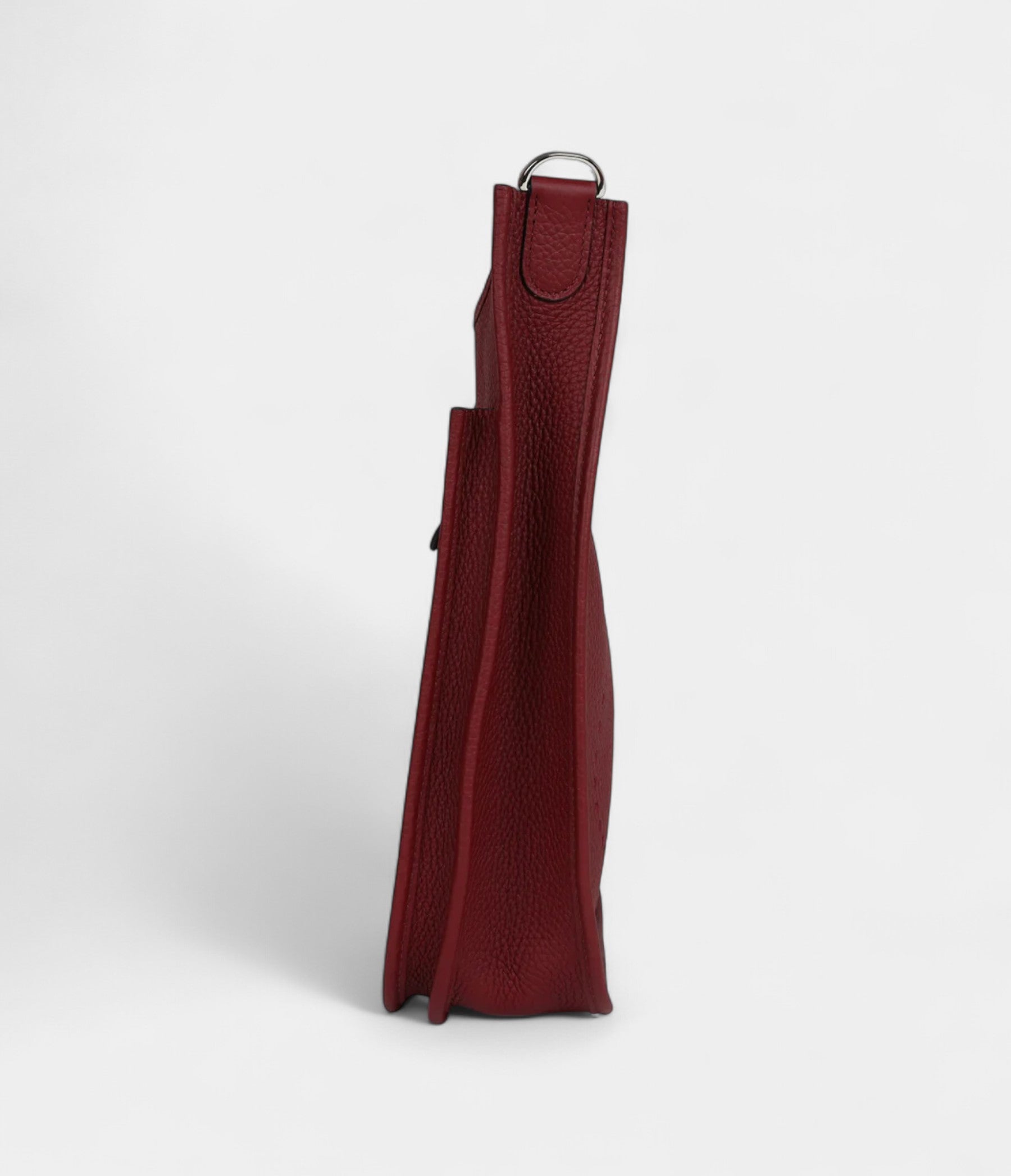 Hermès Evelyne PM Rouge H Clemence Palladium Hardware