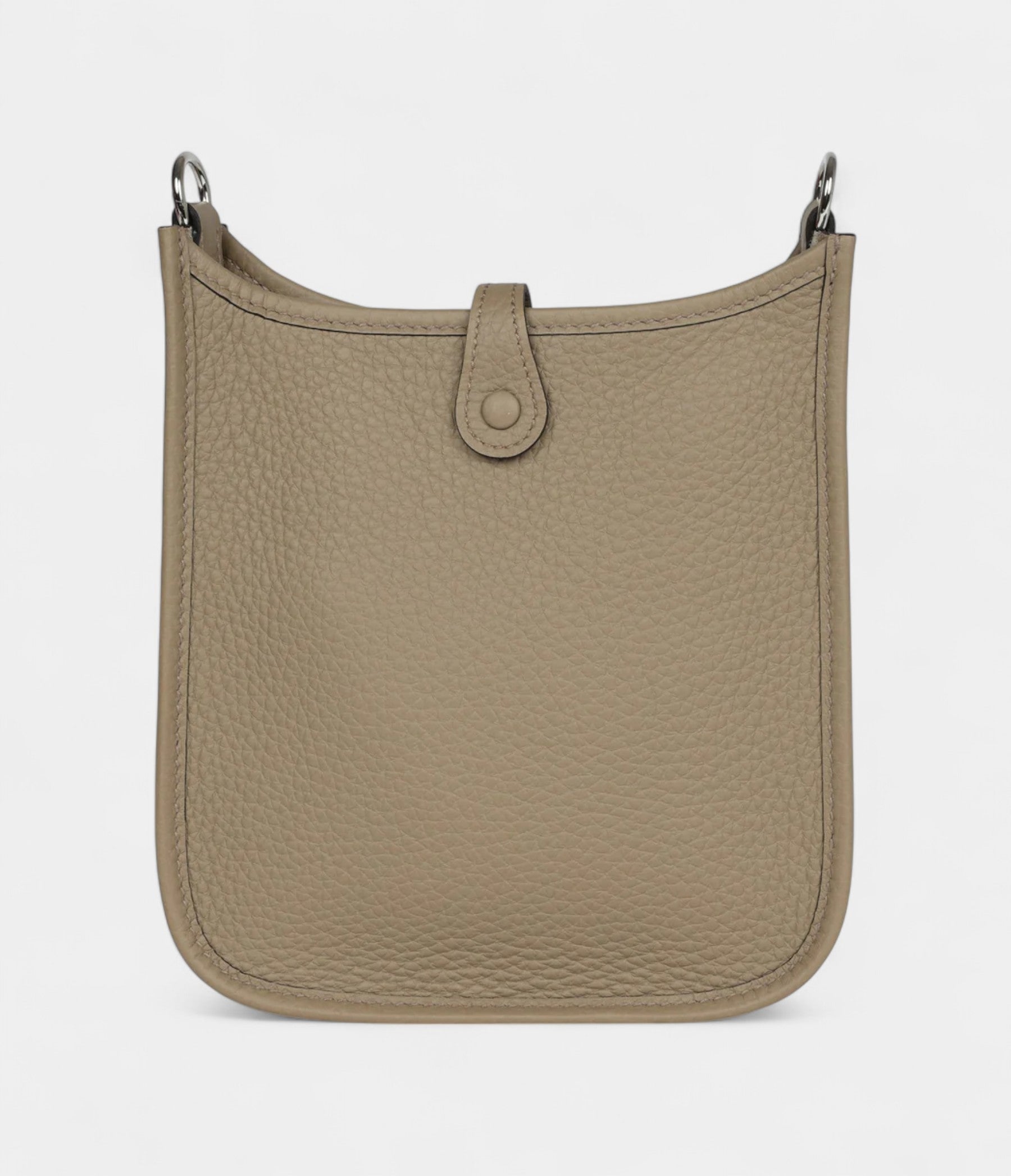Hermès Evelyne TPM Beige Marfa Clemence Palladium Hardware